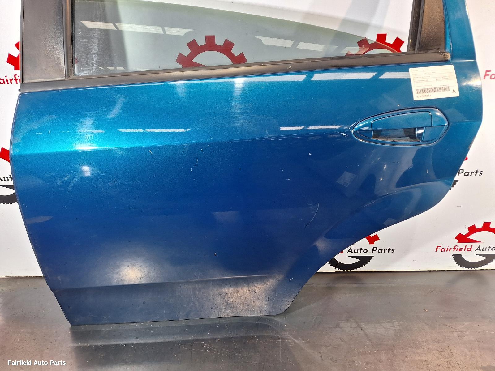 2013 Fiat Punto Left Rear Door Sliding