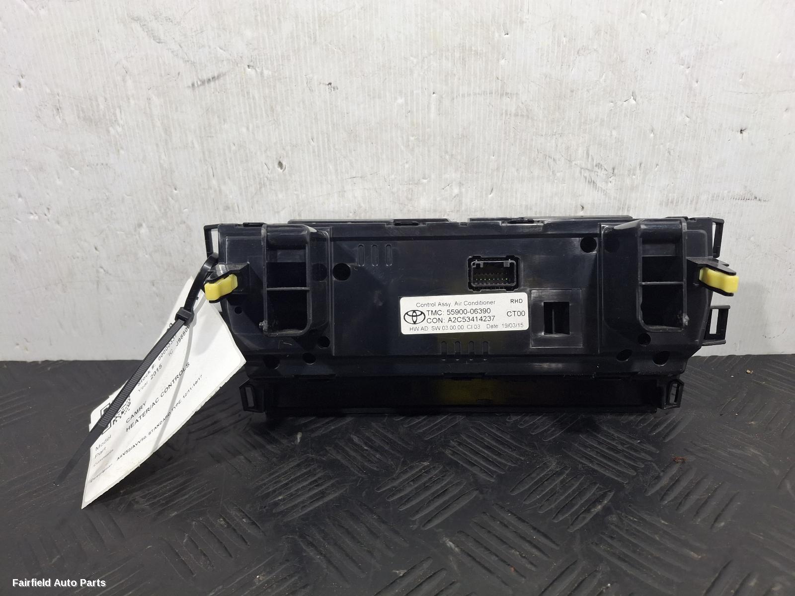 2011-2017 Toyota Camry Heater Ac Controls