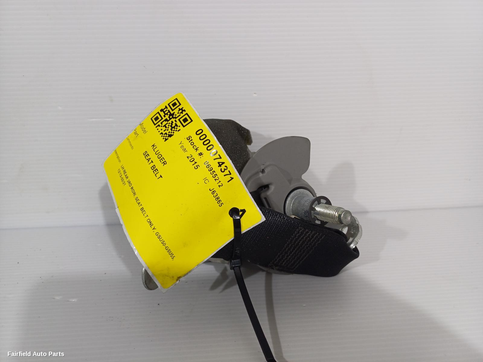 2013-2021 Toyota Kluger Seatbelt Stalk