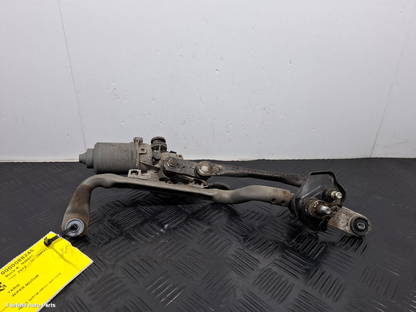 2011-2019 Toyota Yaris Wiper Motor