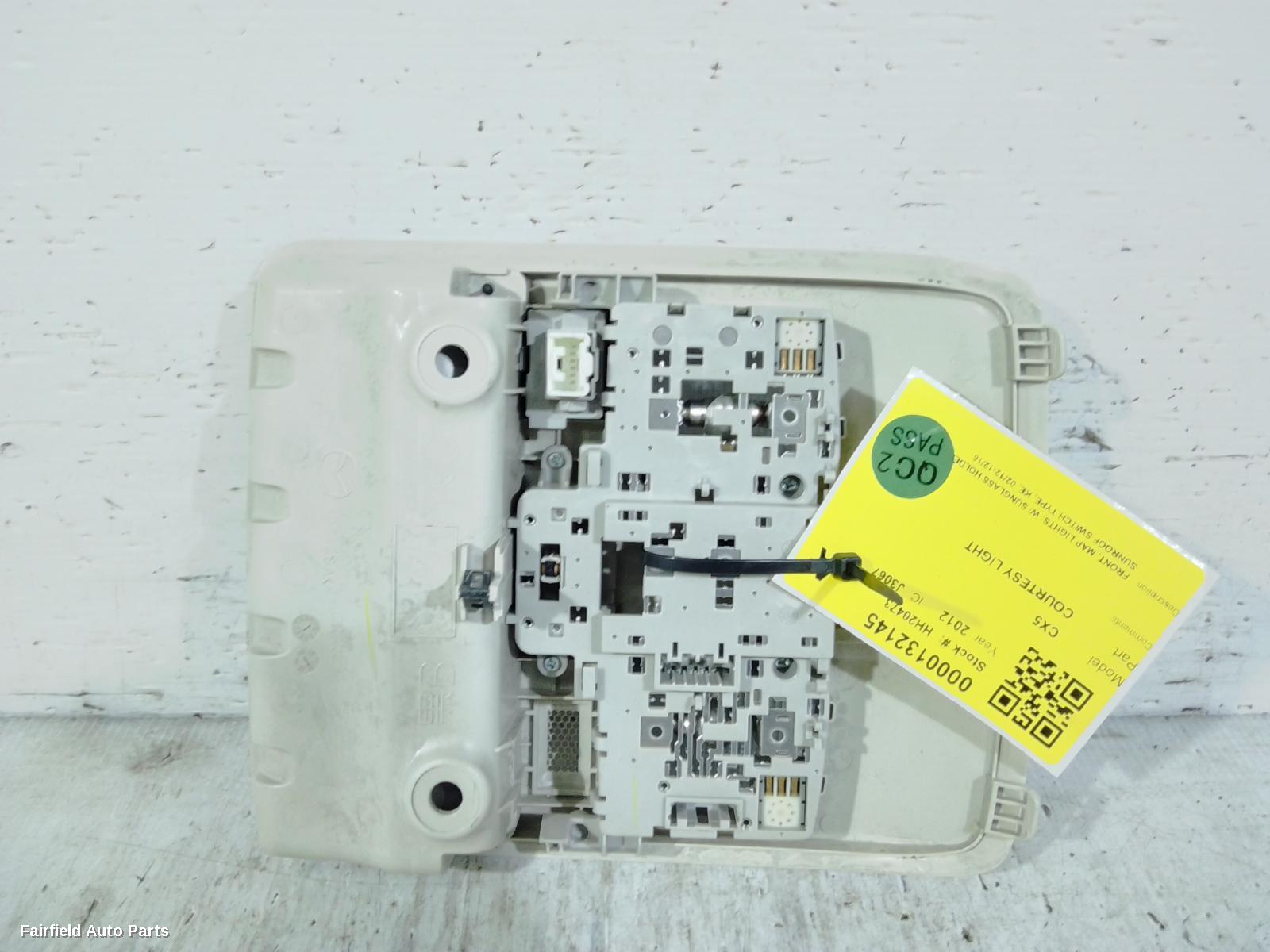 2012-2016 Mazda Cx5 Courtesy Light