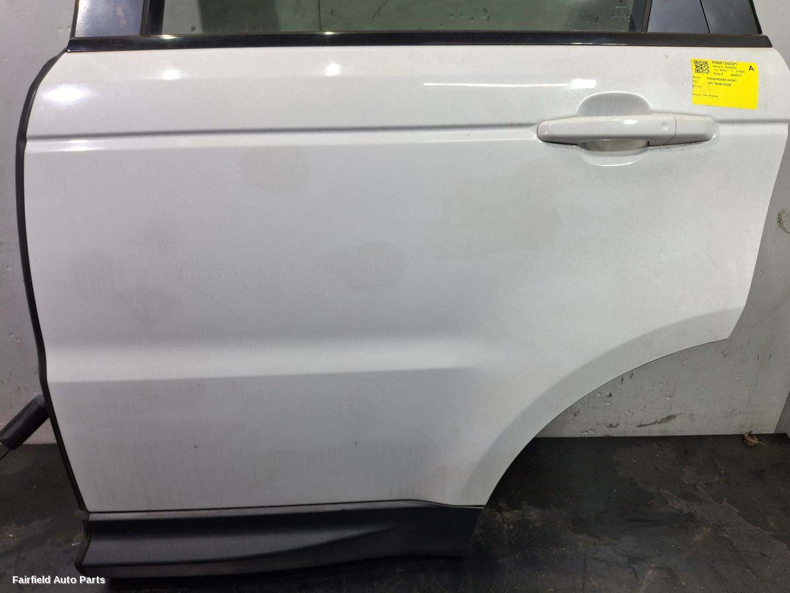 2013-2022 Land Rover Rangerover Sport Left Rear Door Sliding
