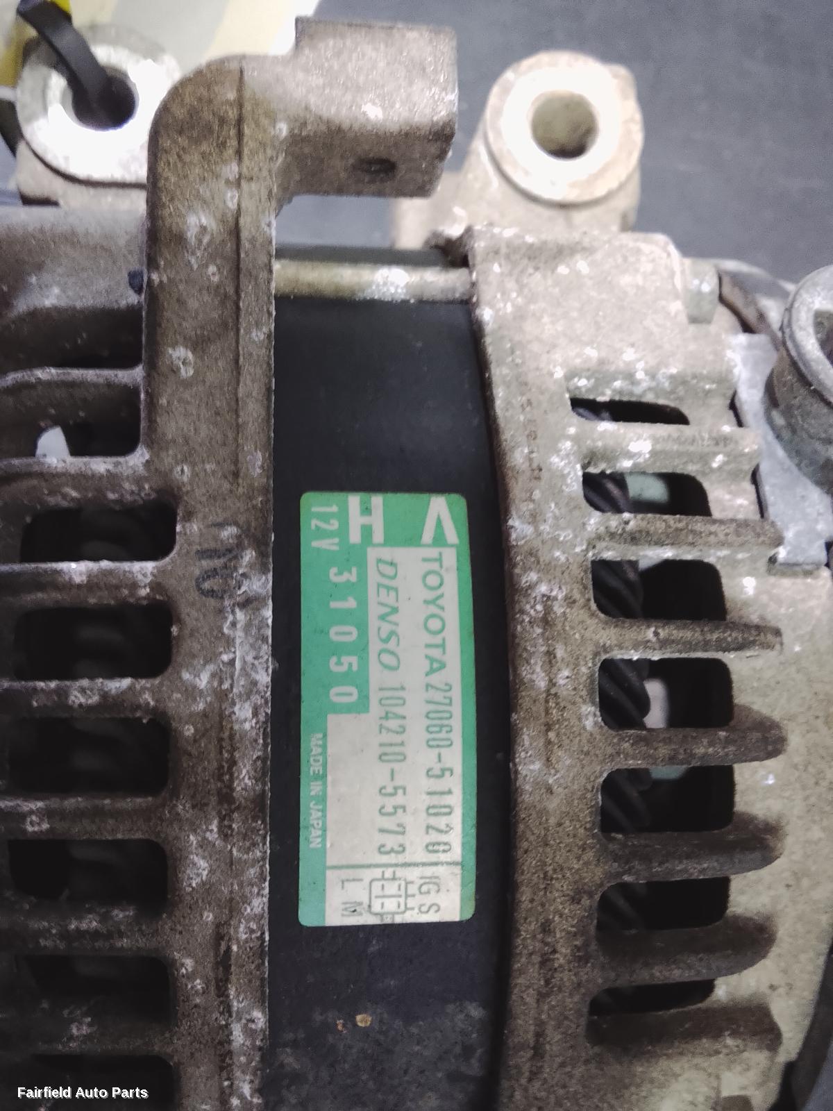 2007-2021 Toyota Landcruiser Alternator
