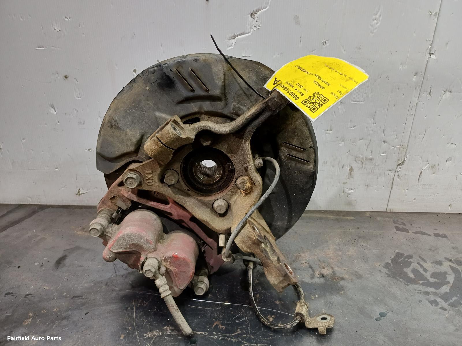 2007-2013 Subaru Impreza Right Front Hub Assembly