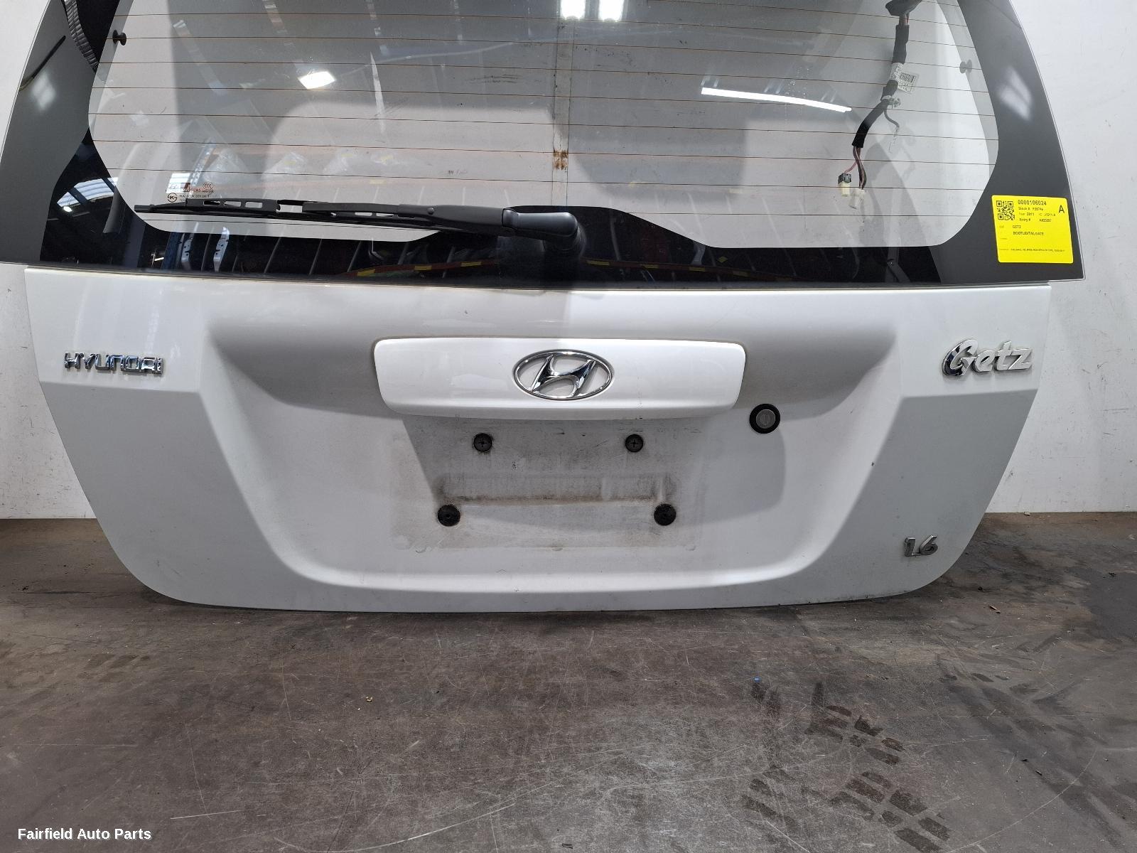 2011 Hyundai Getz Bootlid Tailgate