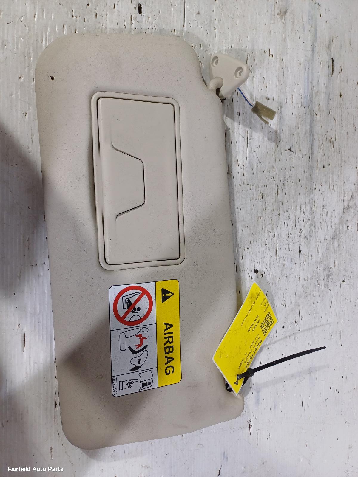 2014-2021 Mitsubishi Pajero Sunvisor