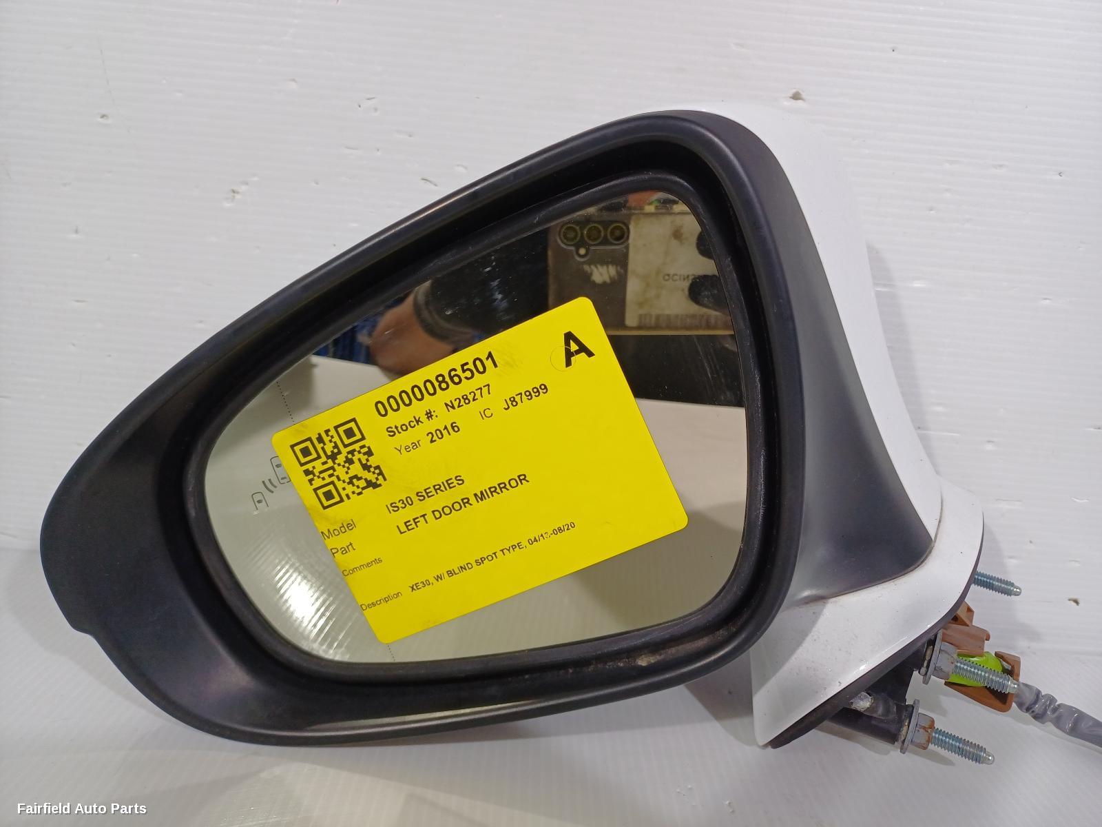 2013-2020 Lexus Is Series Left Door Mirror