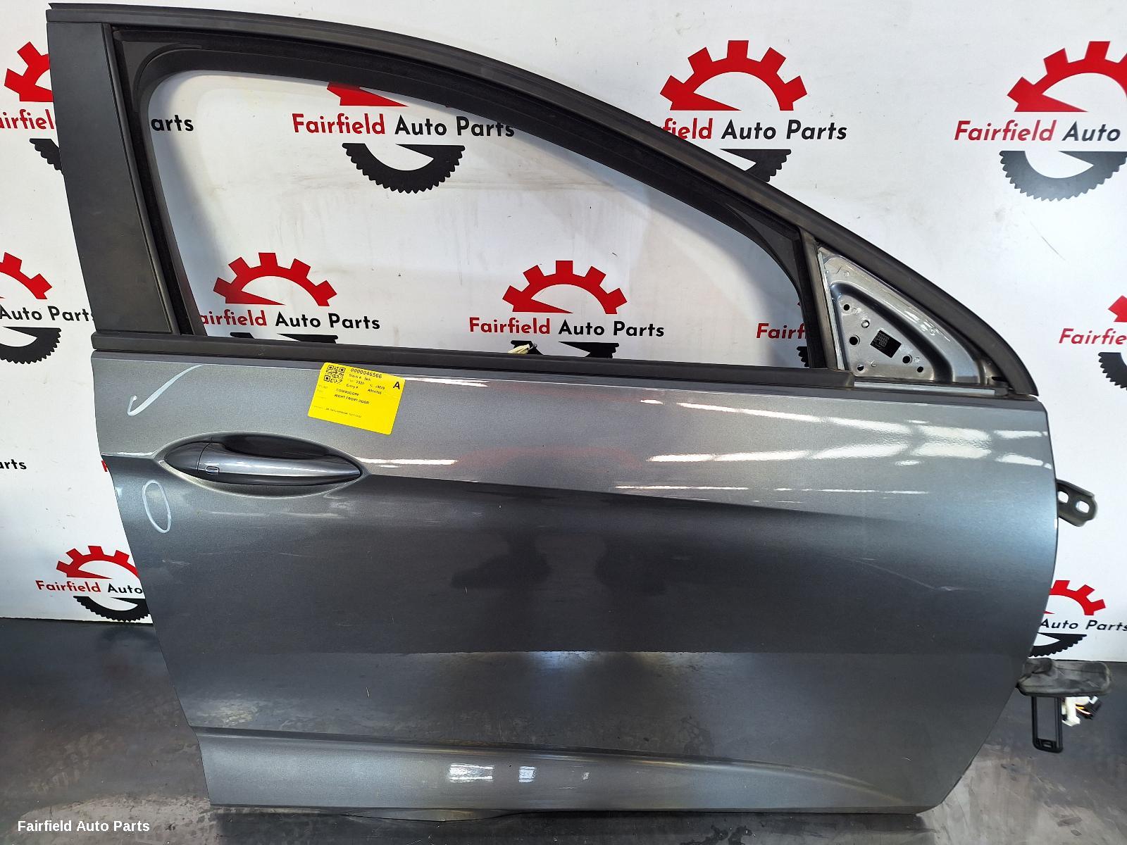 2020 Holden Commodore Right Front Door
