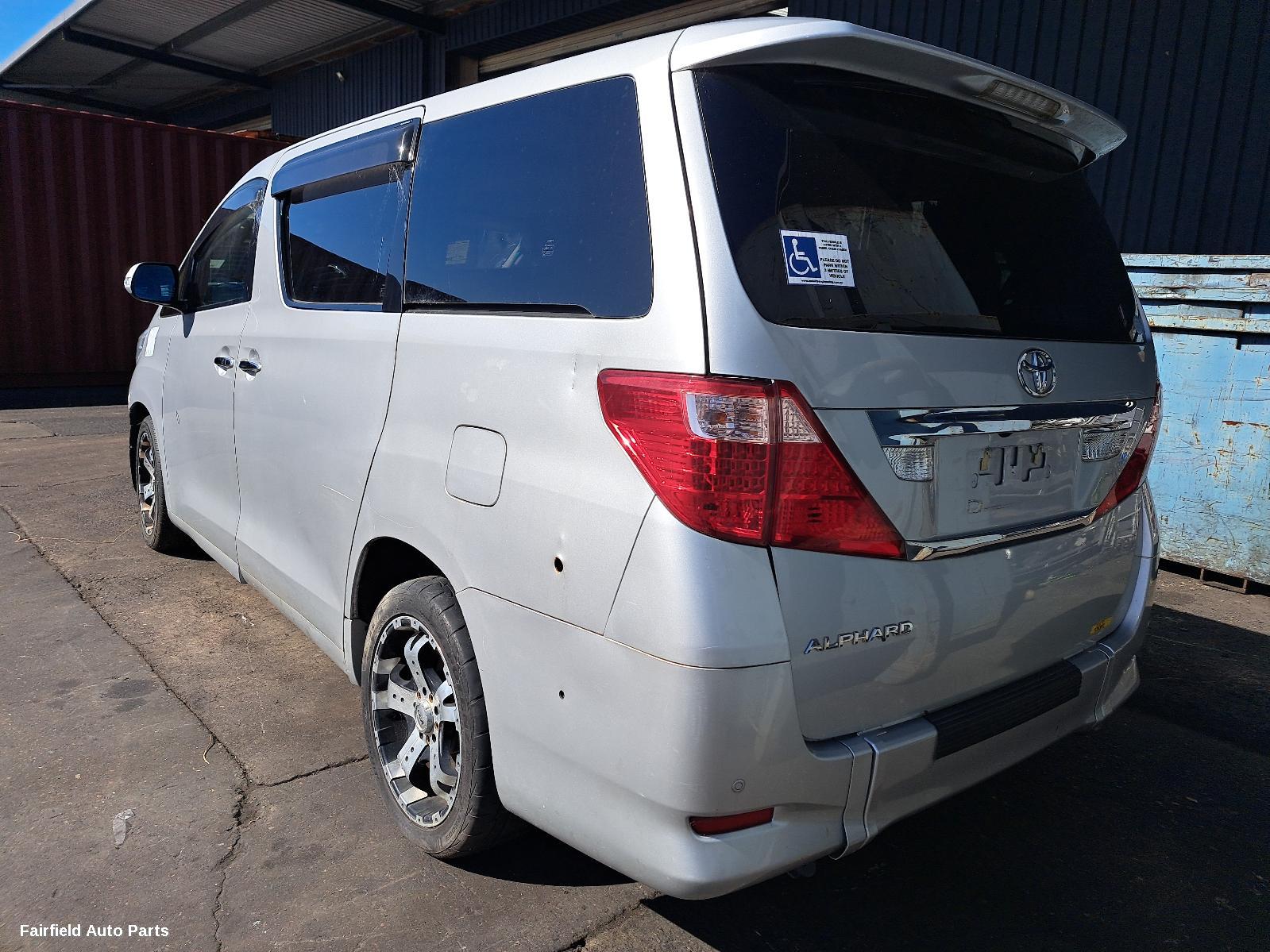 2008-2015 Toyota Alphard Left Rear Door Sliding