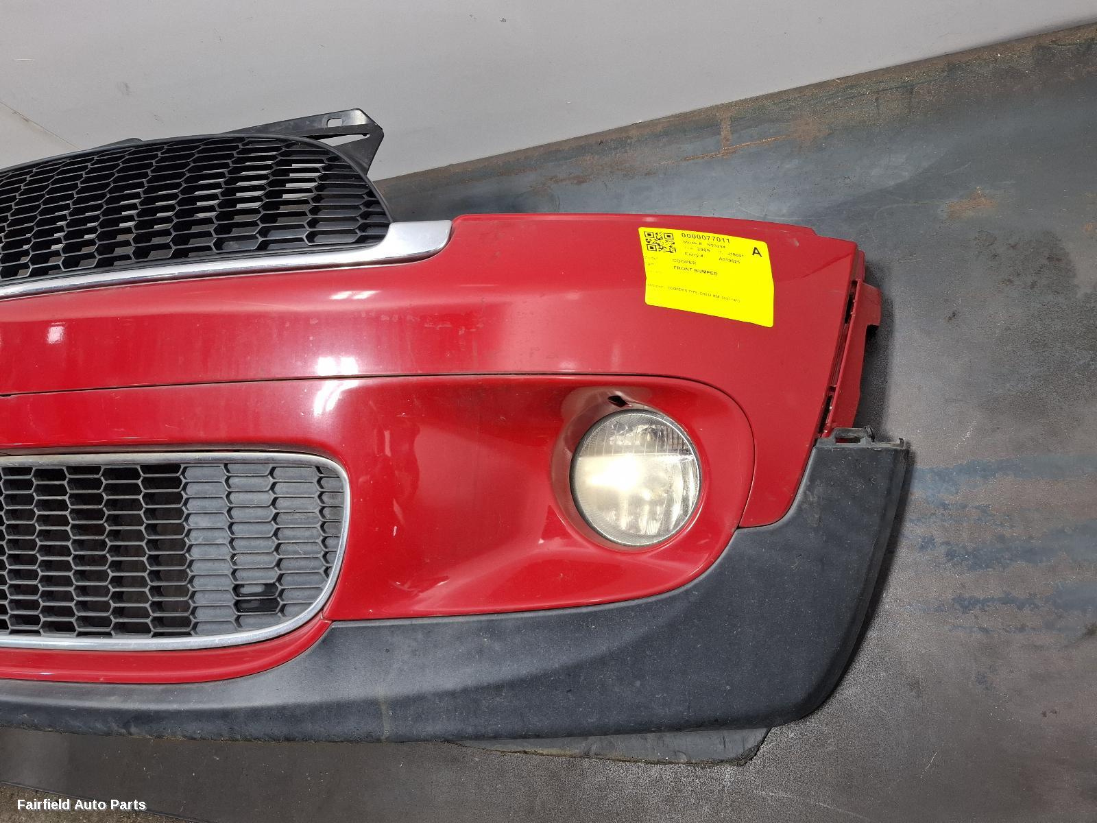 2007-2013 Mini Cooper Front Bumper