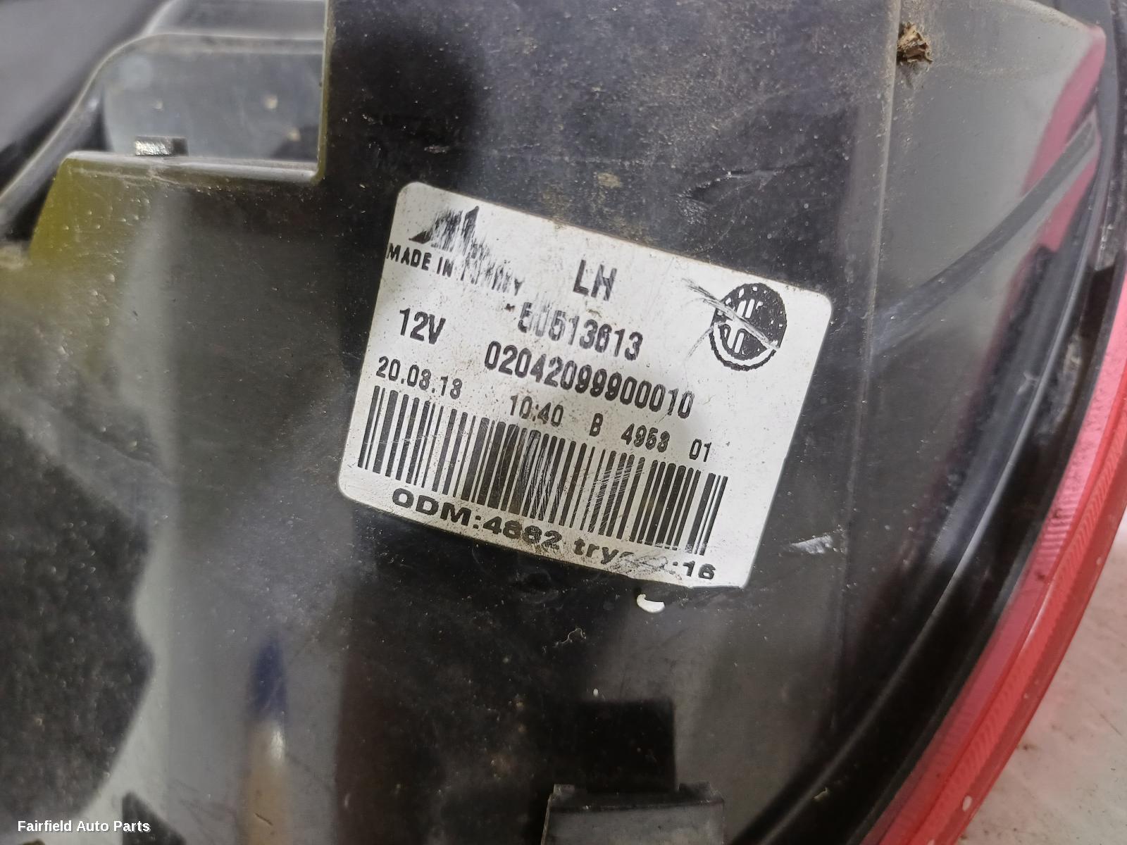 2011-2020 Alfa Romeo Giulietta Left Taillight