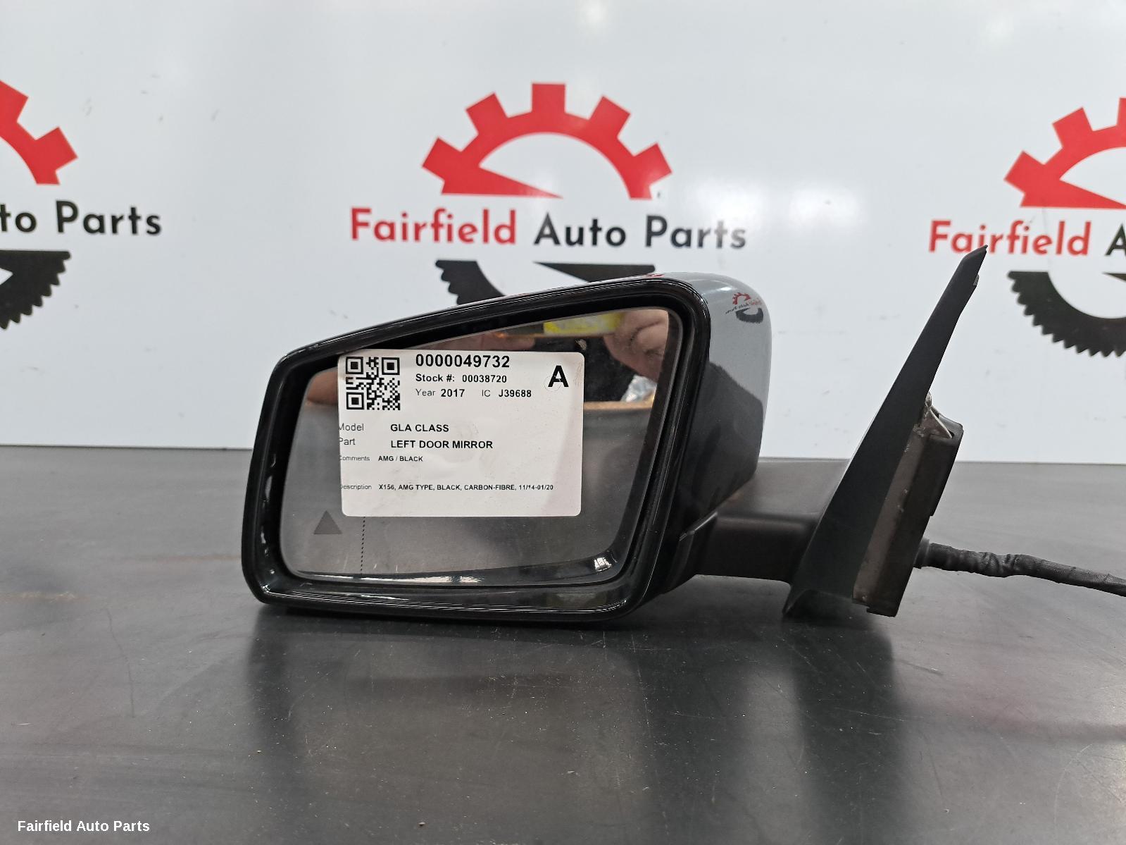 2014-2020 Mercedes Gla Class Left Door Mirror