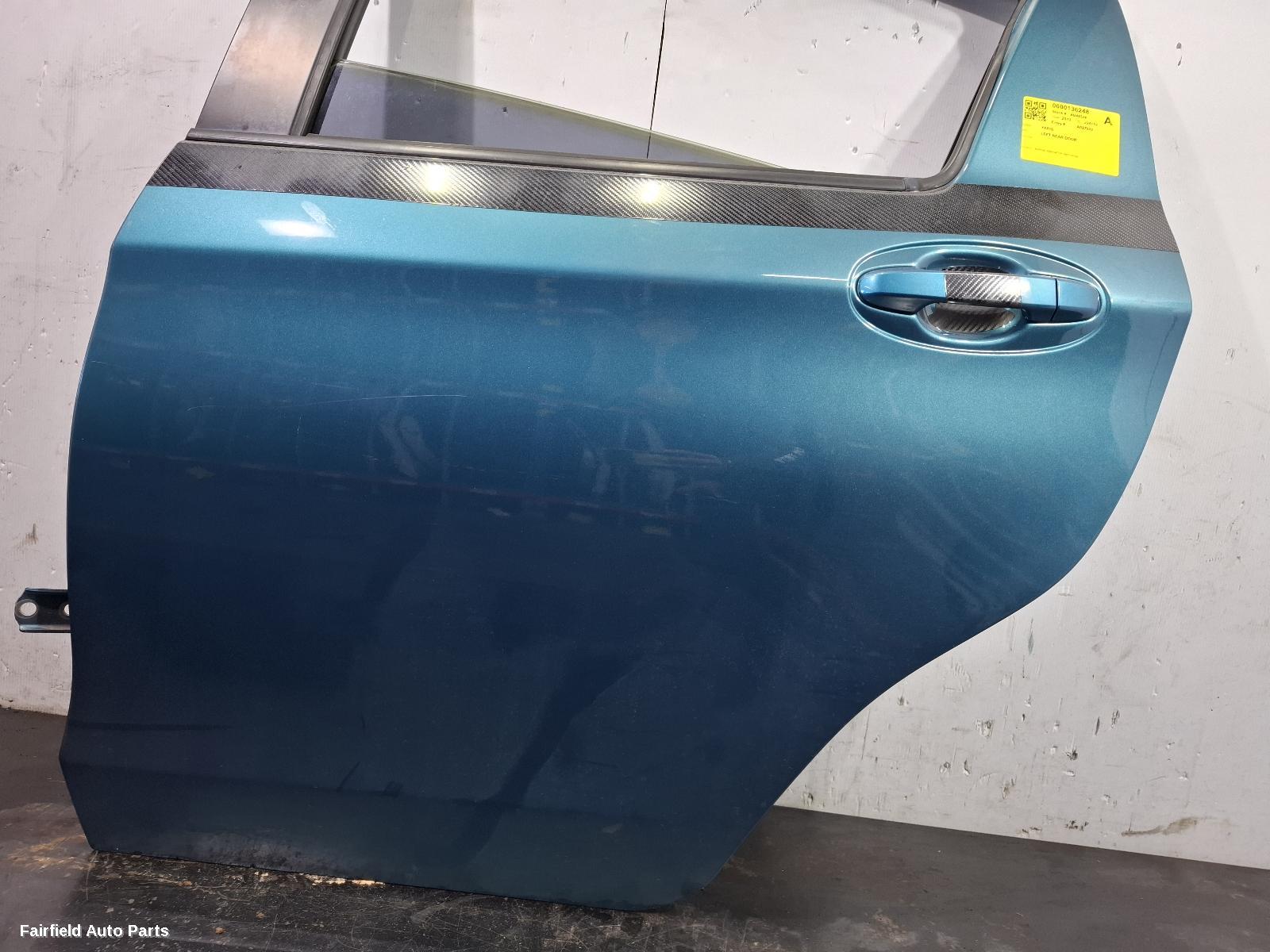 2011-2020 Toyota Yaris Left Rear Door Sliding