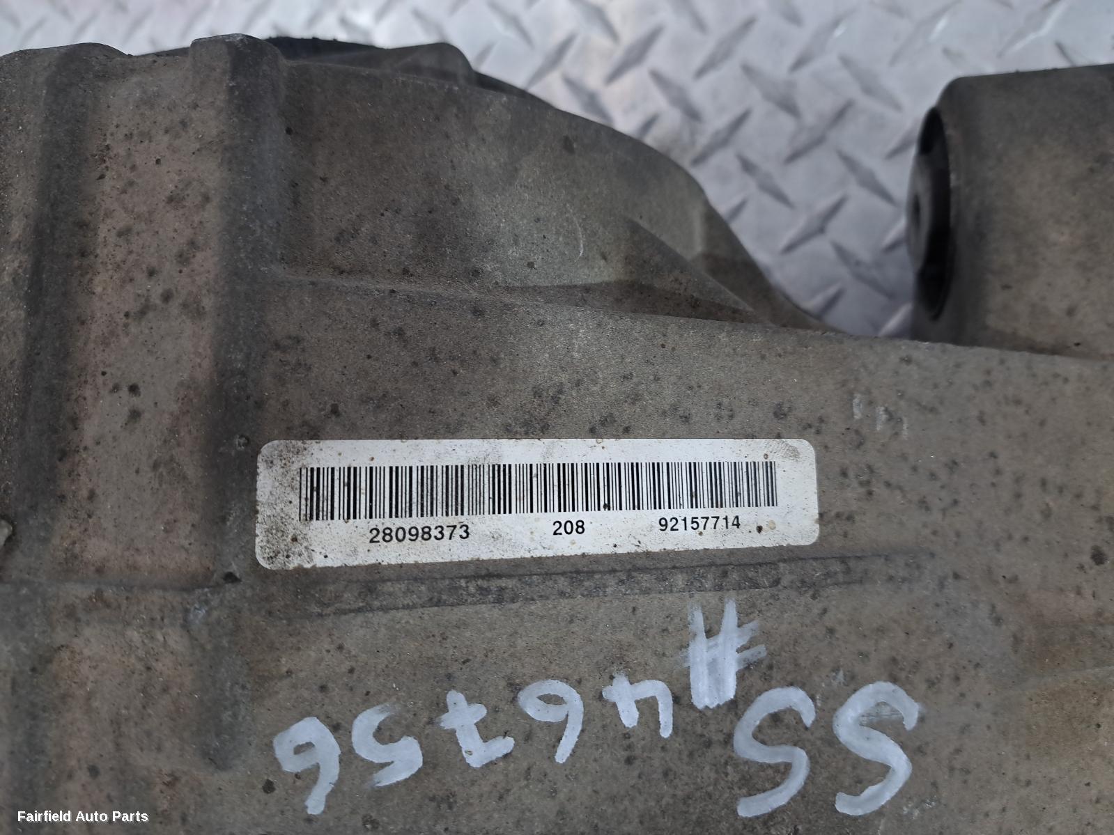 2008 Holden Commodore Differential Centre