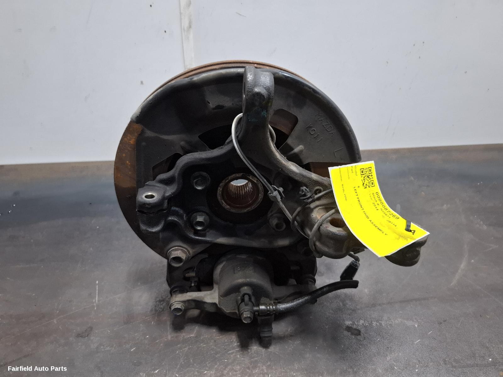 2012-2024 Mazda 6 Left Front Hub Assembly