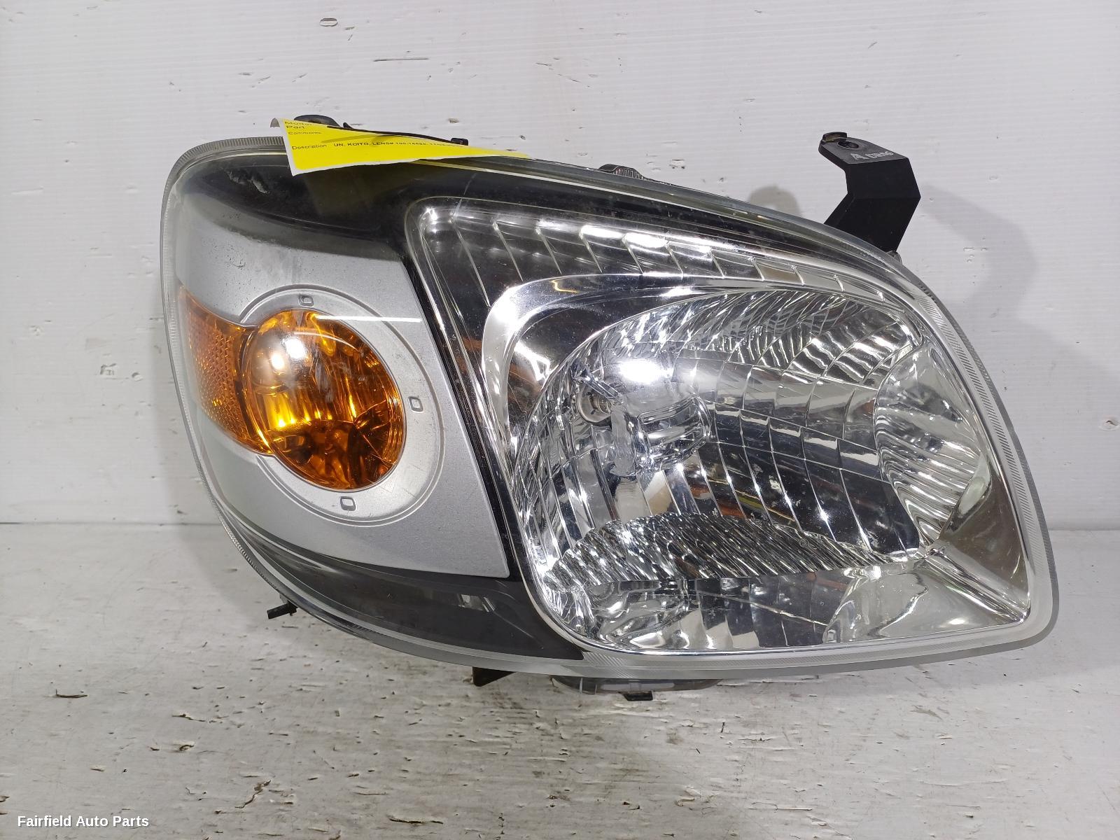 2006-2008 Mazda Bt50 Right Headlamp