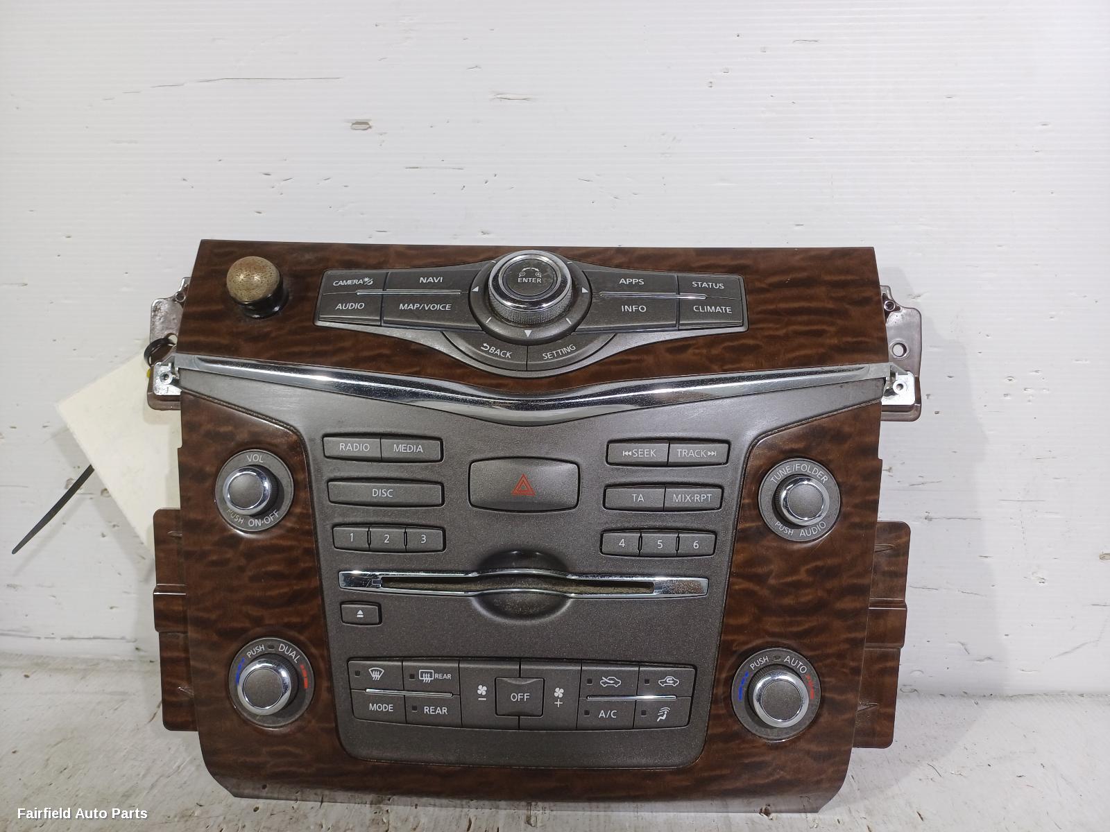 2012-2025 Nissan Patrol Heater Ac Controls