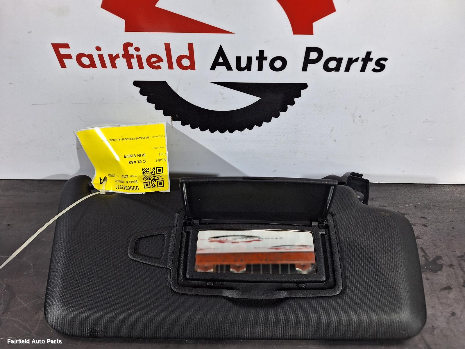 2014-2023 Mercedes C Class Sunvisor