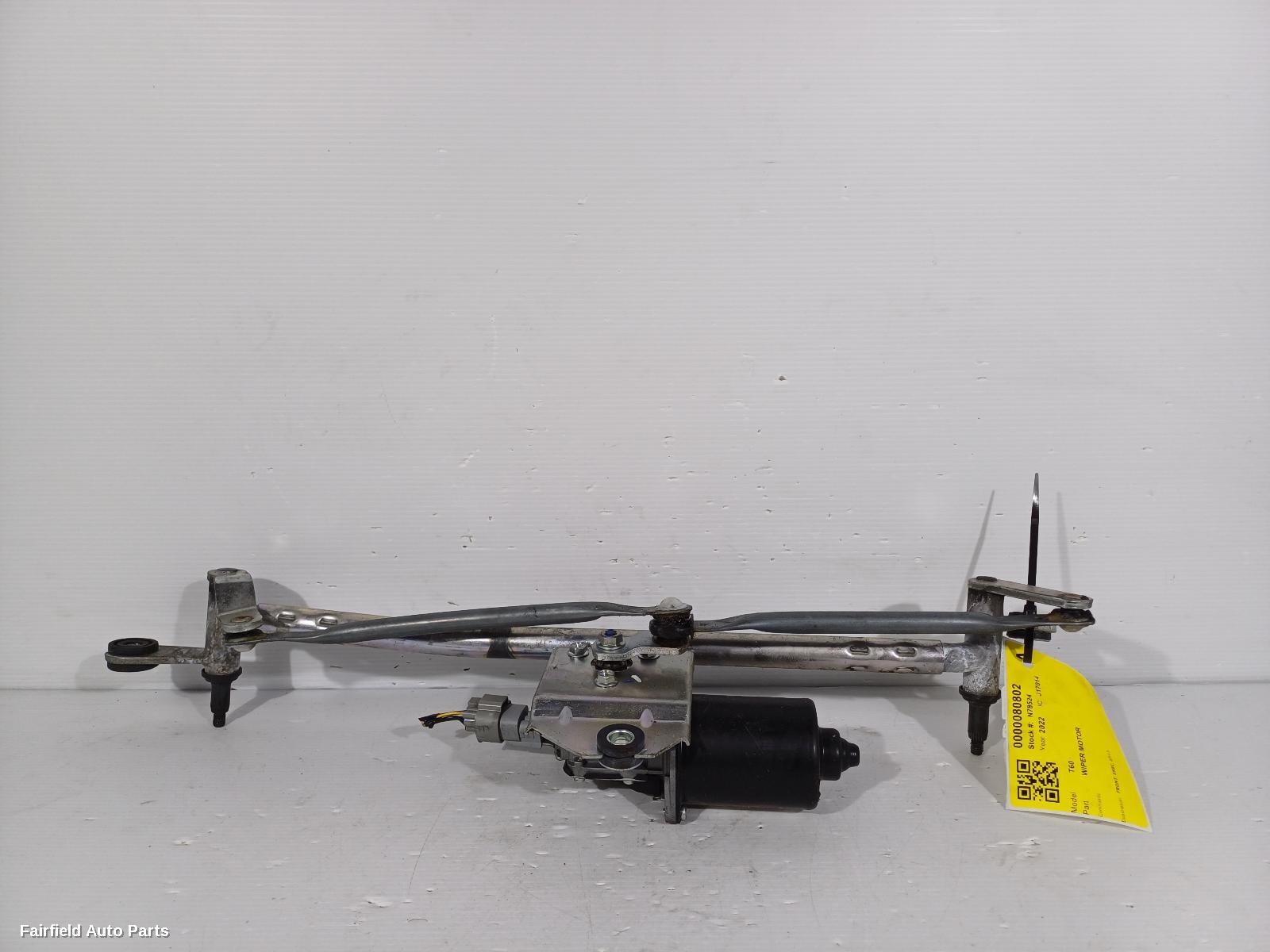 2017-2024 Ldv T60 Wiper Motor