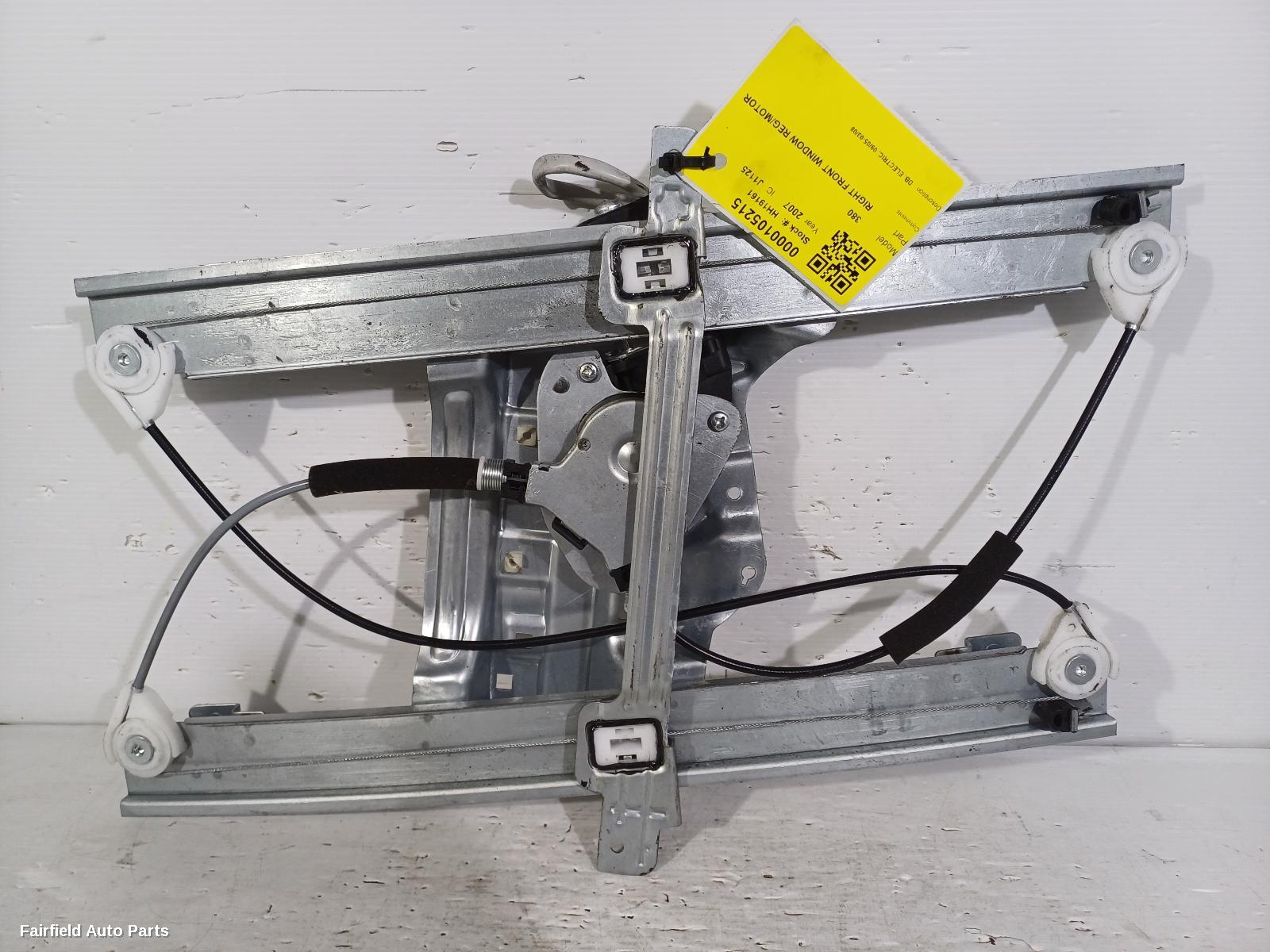 2005-2008 Mitsubishi 380 Right Front Window Reg Motor
