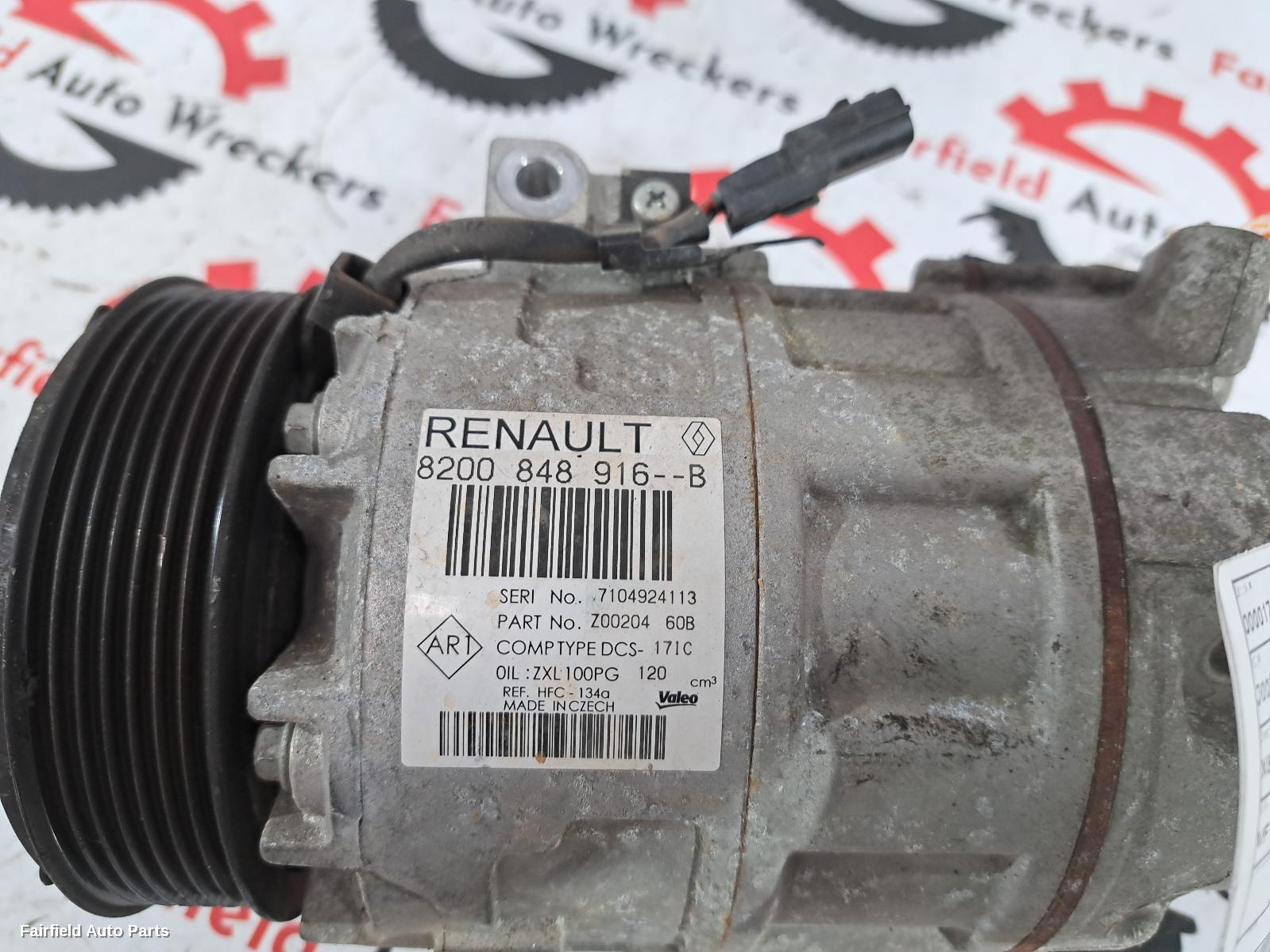 2018 Renault Trafic A C Compressor