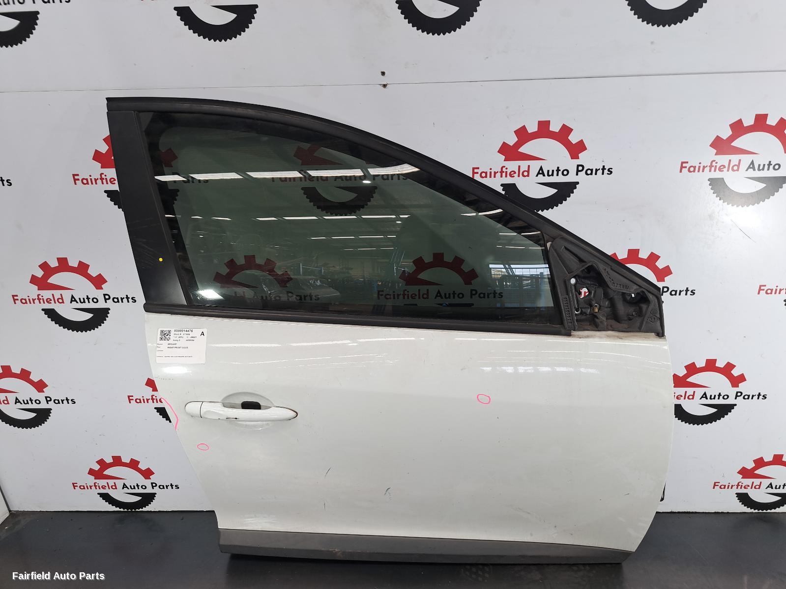 2013 Renault Megane Right Front Door