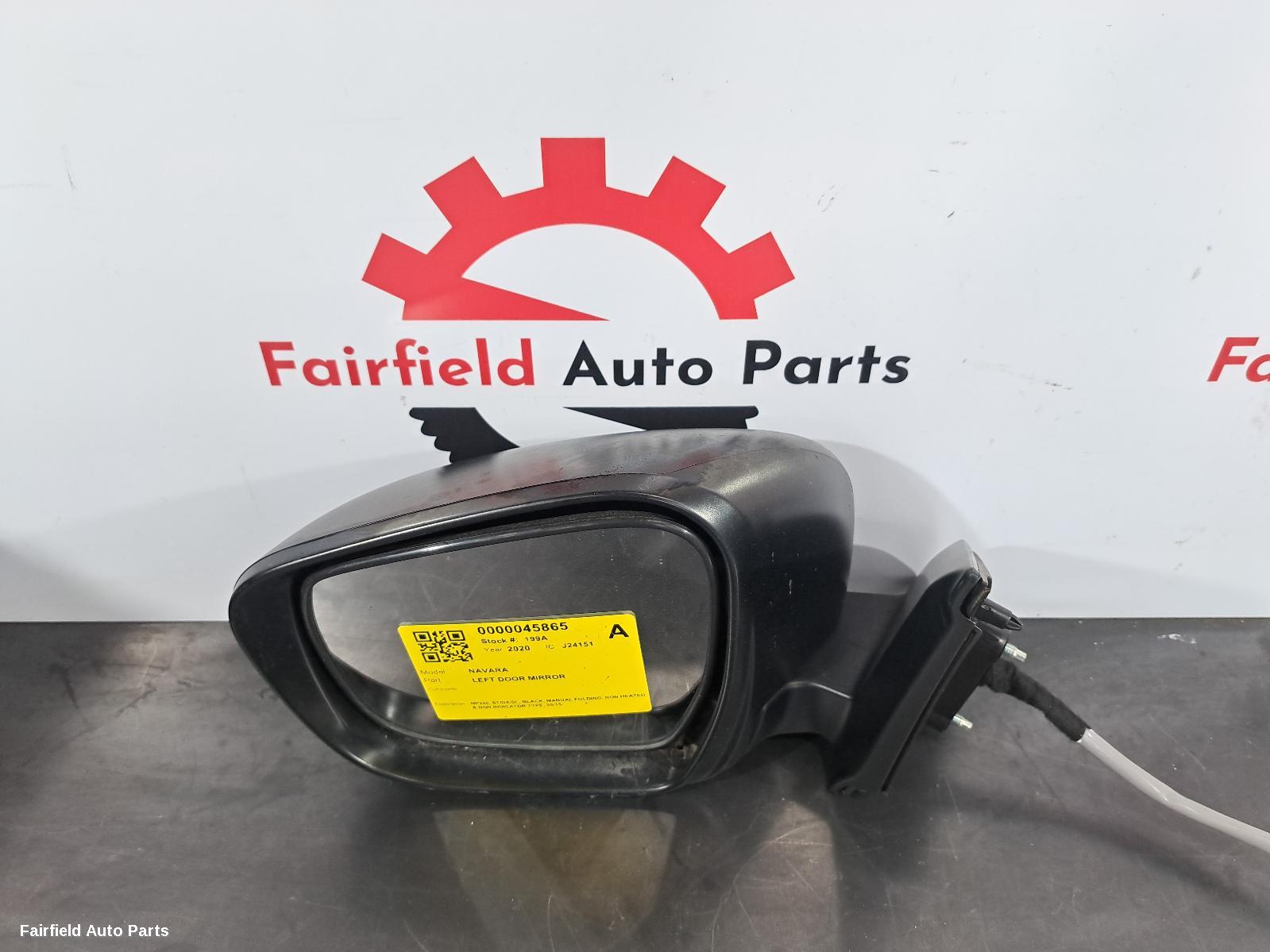 2015-2023 Nissan Navara Left Door Mirror