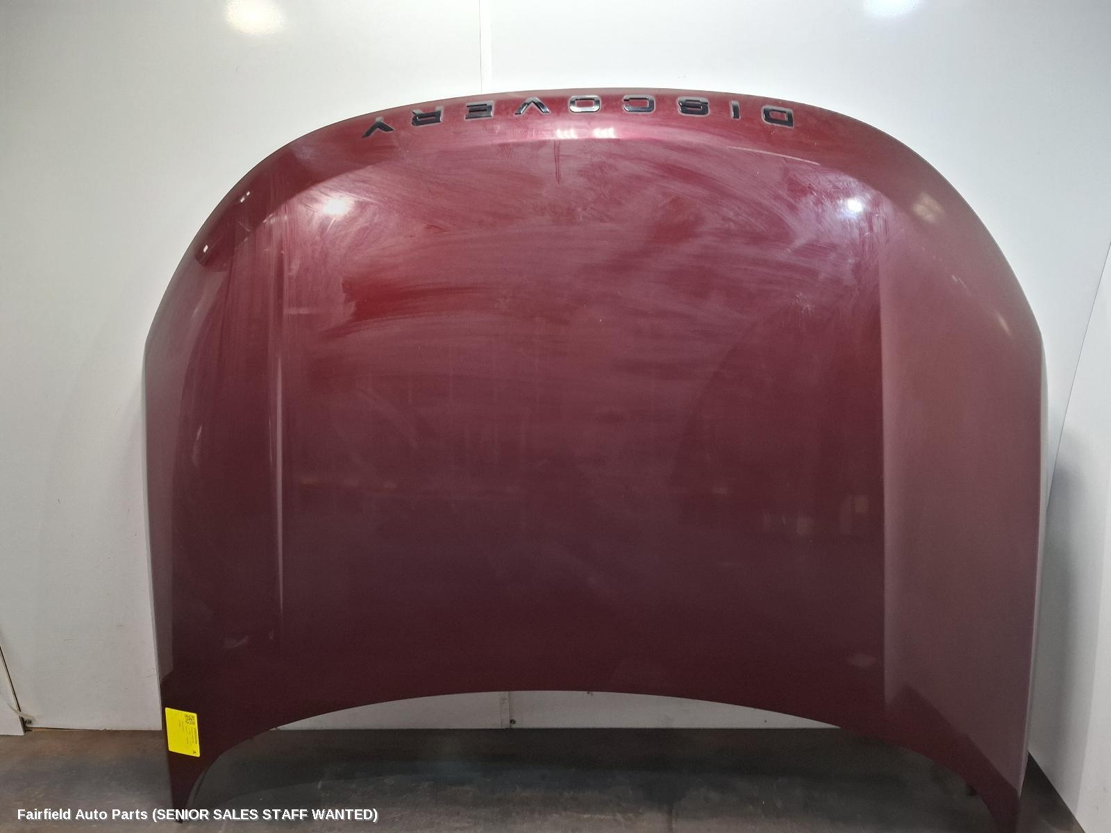 2017 Land Rover Discovery Bonnet