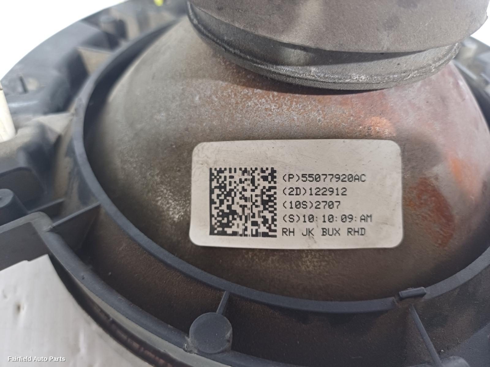 2007-2018 Jeep Wrangler Right Headlamp
