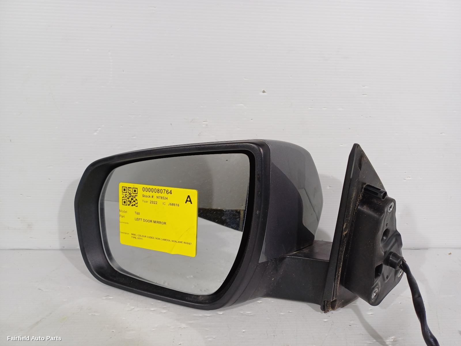 2021-2025 Ldv T60 Left Door Mirror