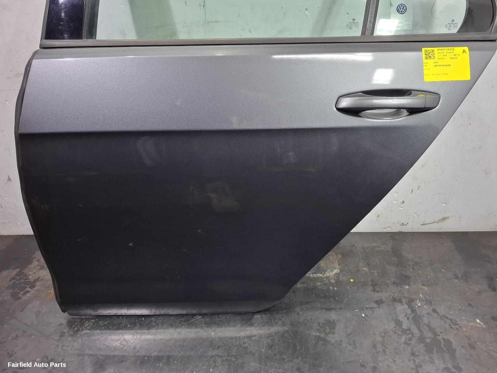 2012-2020 Volkswagen Golf Left Rear Door Sliding