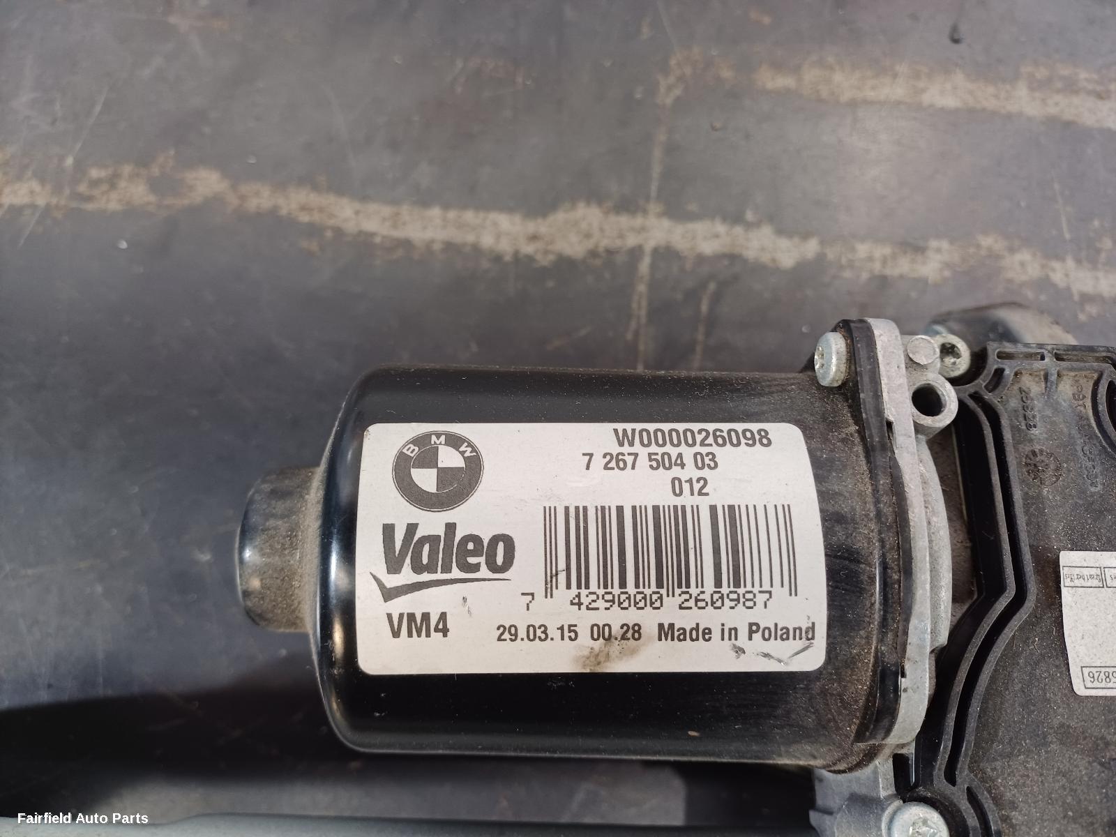 2013-2020 Bmw 4 Series Wiper Motor