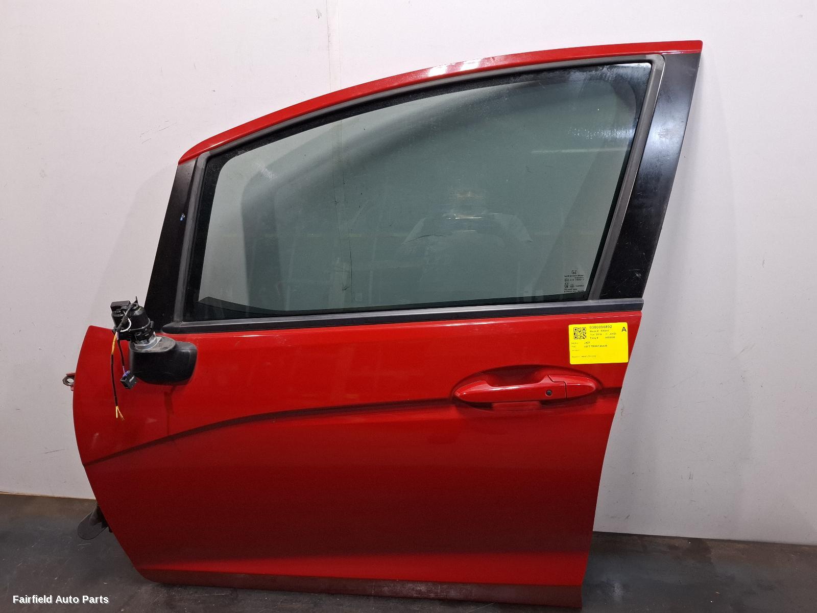 2018 Honda Jazz Left Front Door