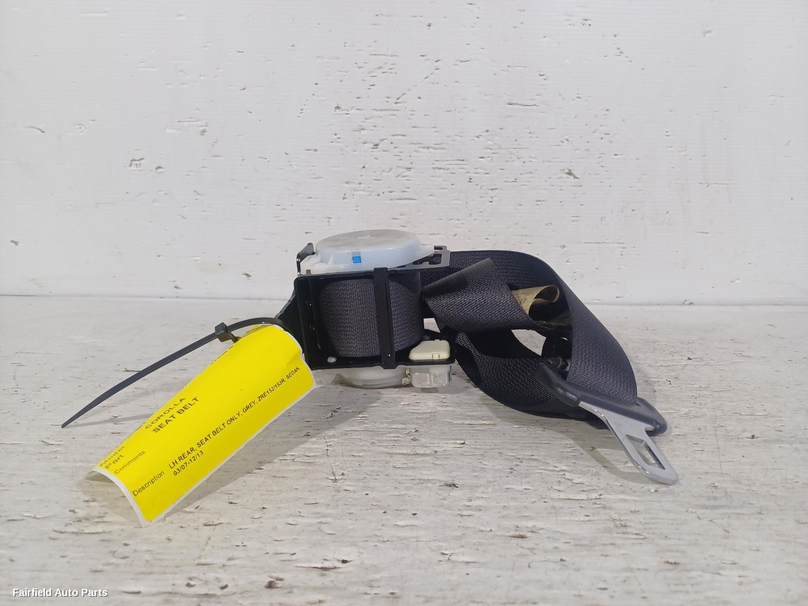 2007 Toyota Corolla Seatbelt Stalk