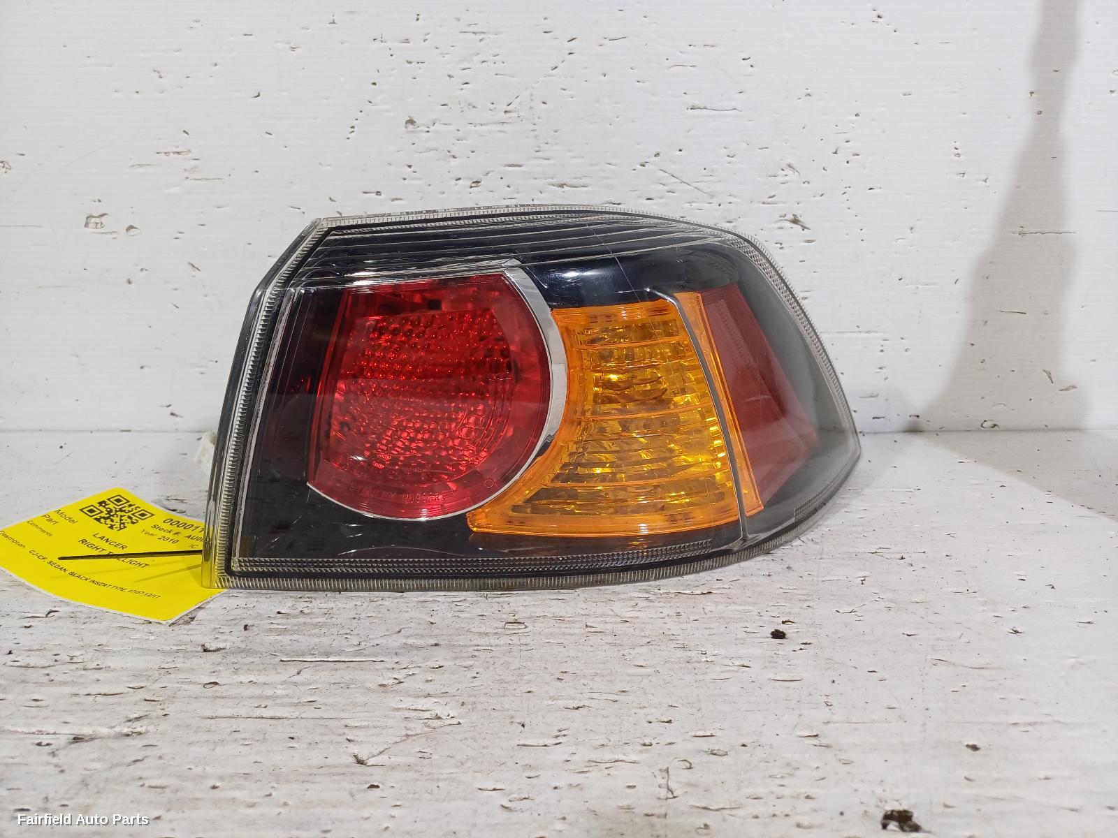 2007-2017 Mitsubishi Lancer Right Taillight