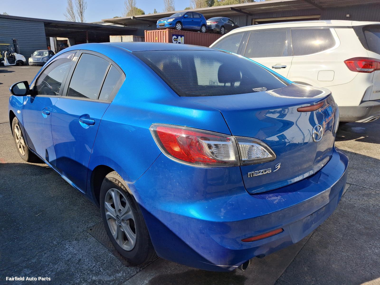 2012 Mazda 3 Left Taillight