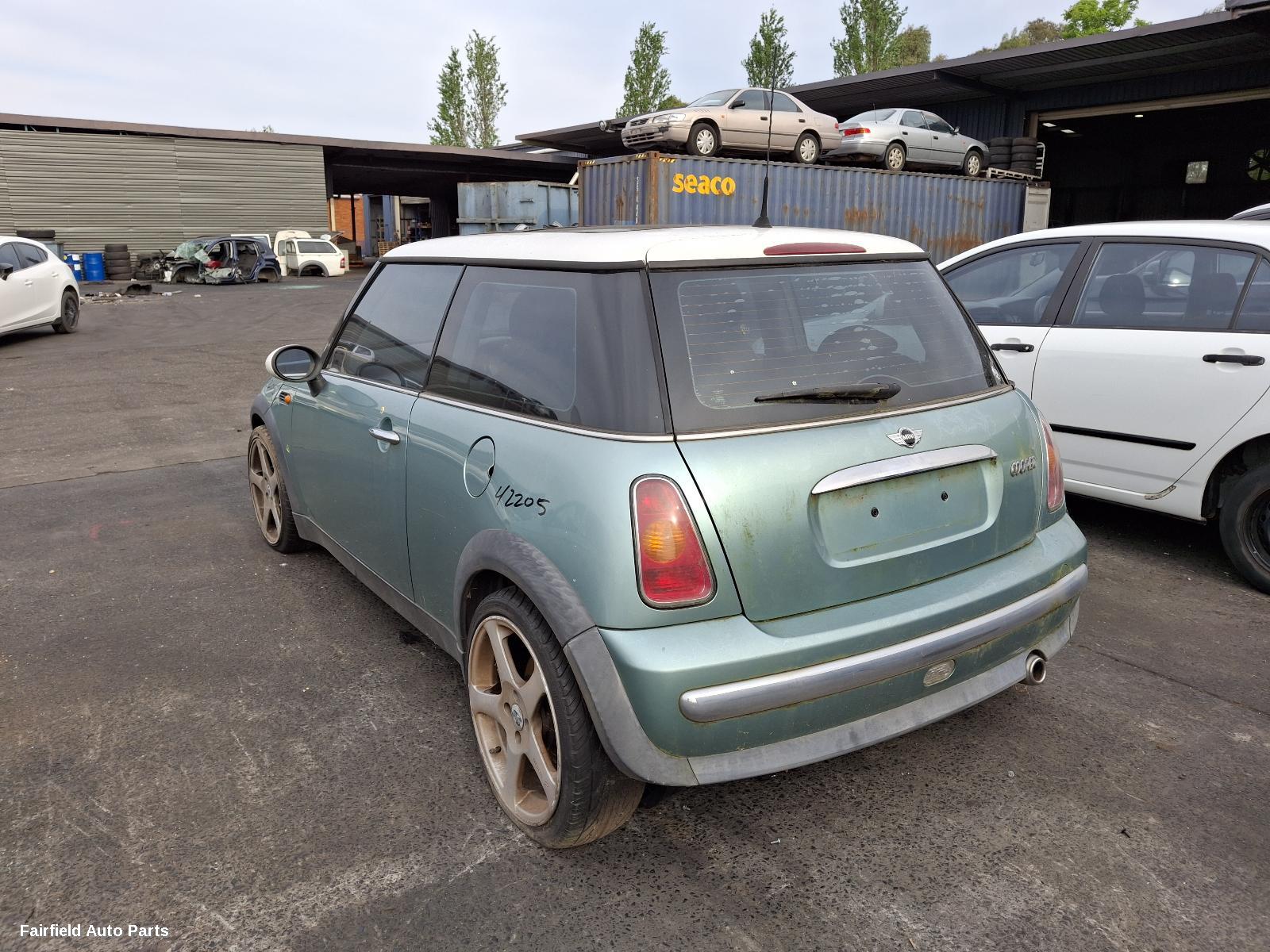 2002 Mini Cooper F Bar Reinforc Brack