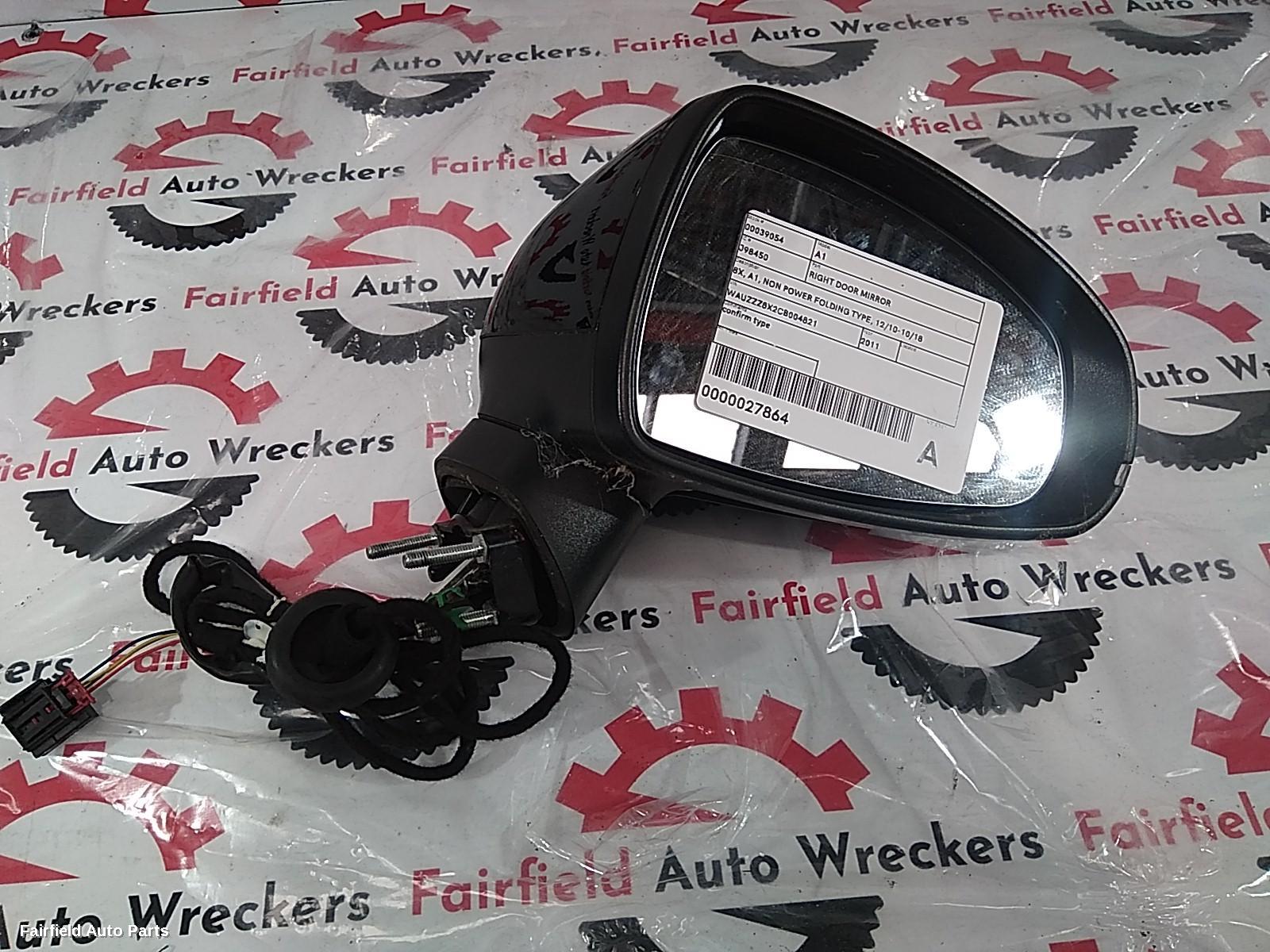 2010-2018 Audi A1 Right Door Mirror