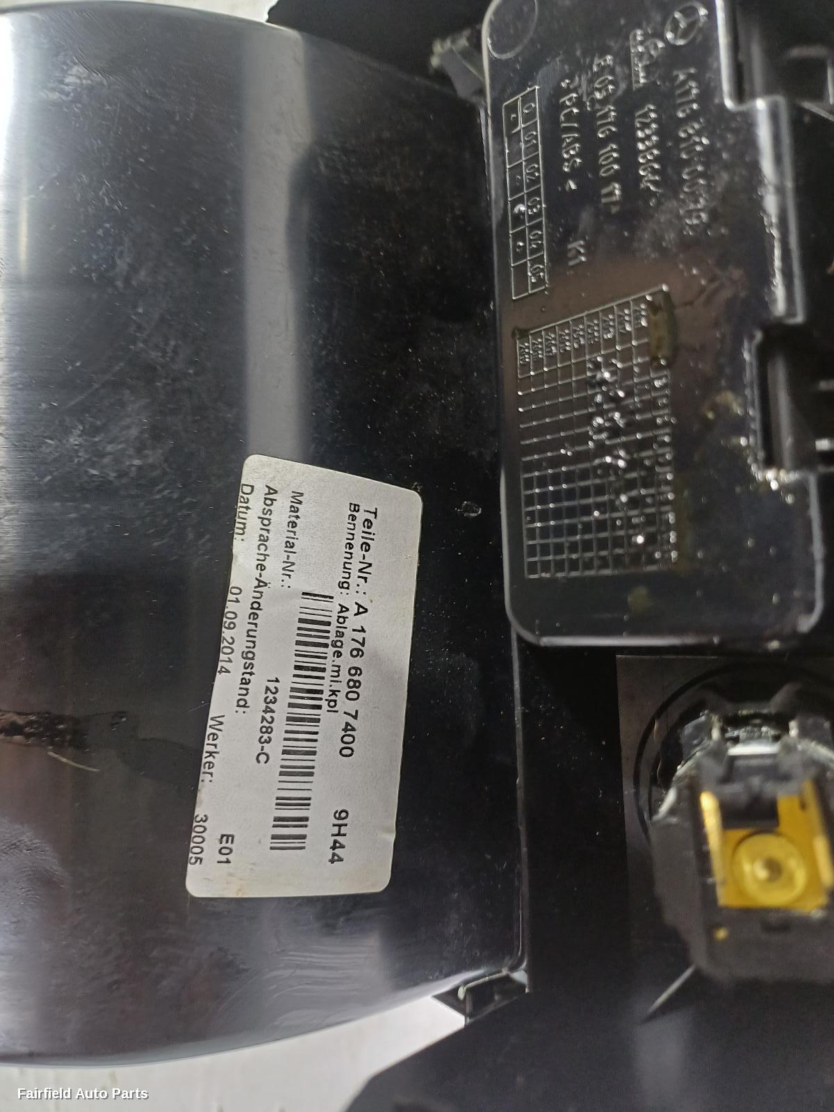 2012-2018 Mercedes A Class Heater Ac Controls