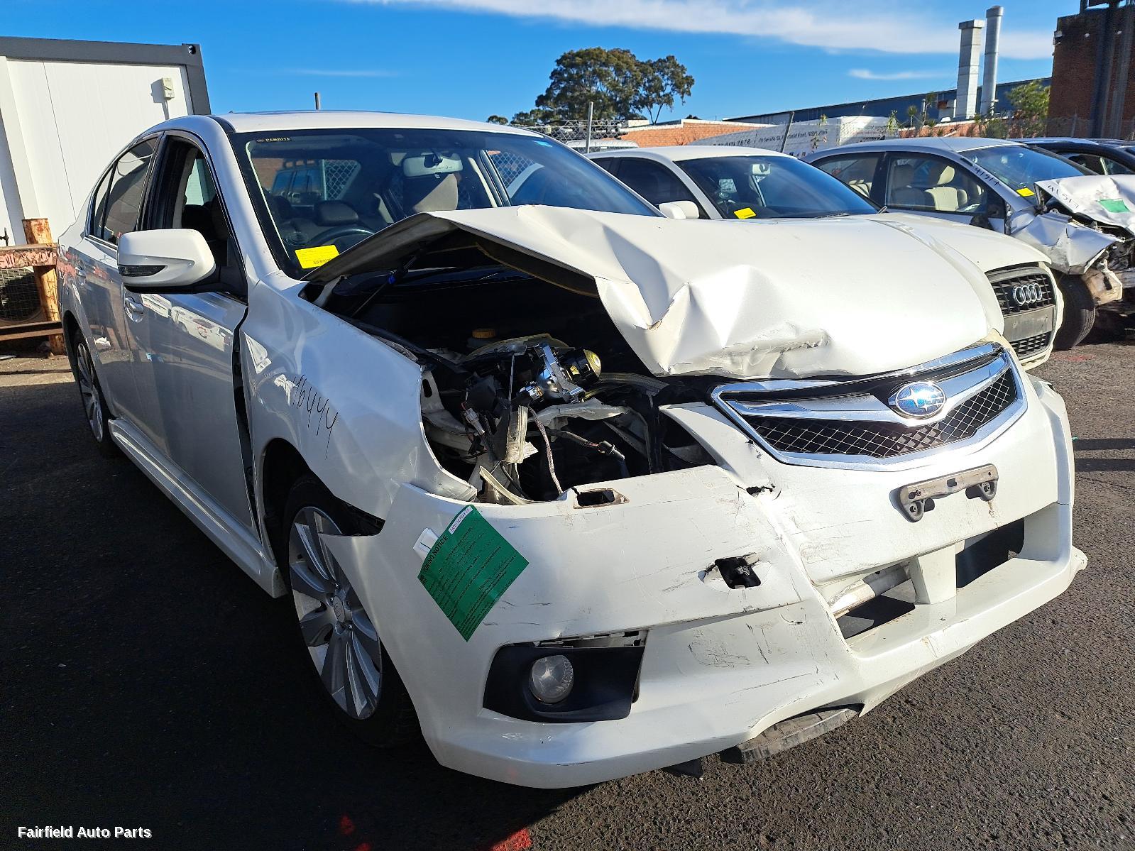2010 Subaru Liberty Left Rear Door Sliding