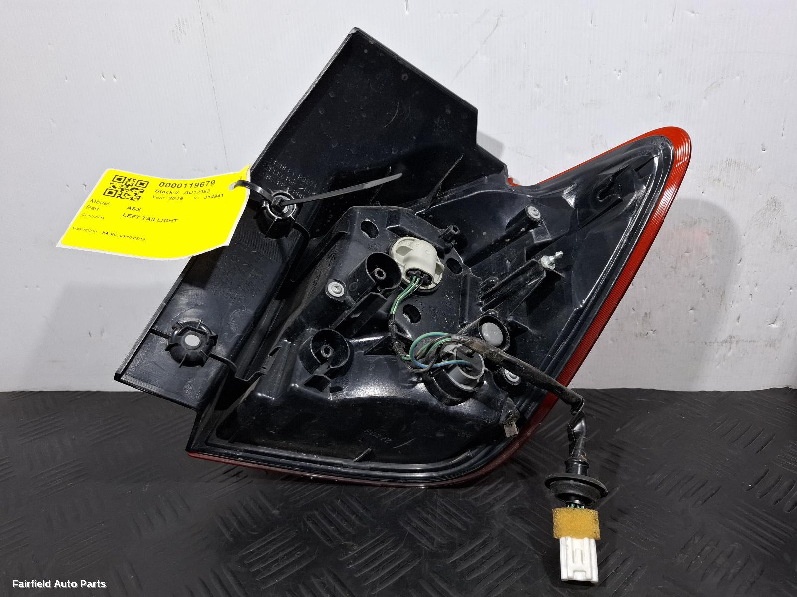 2010-2019 Mitsubishi Asx Left Taillight