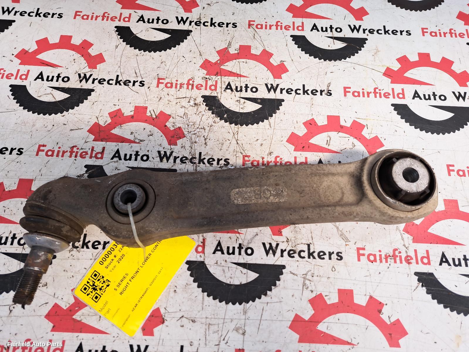 2017-2023 Bmw 5 Series Right Front Lower Control Arm