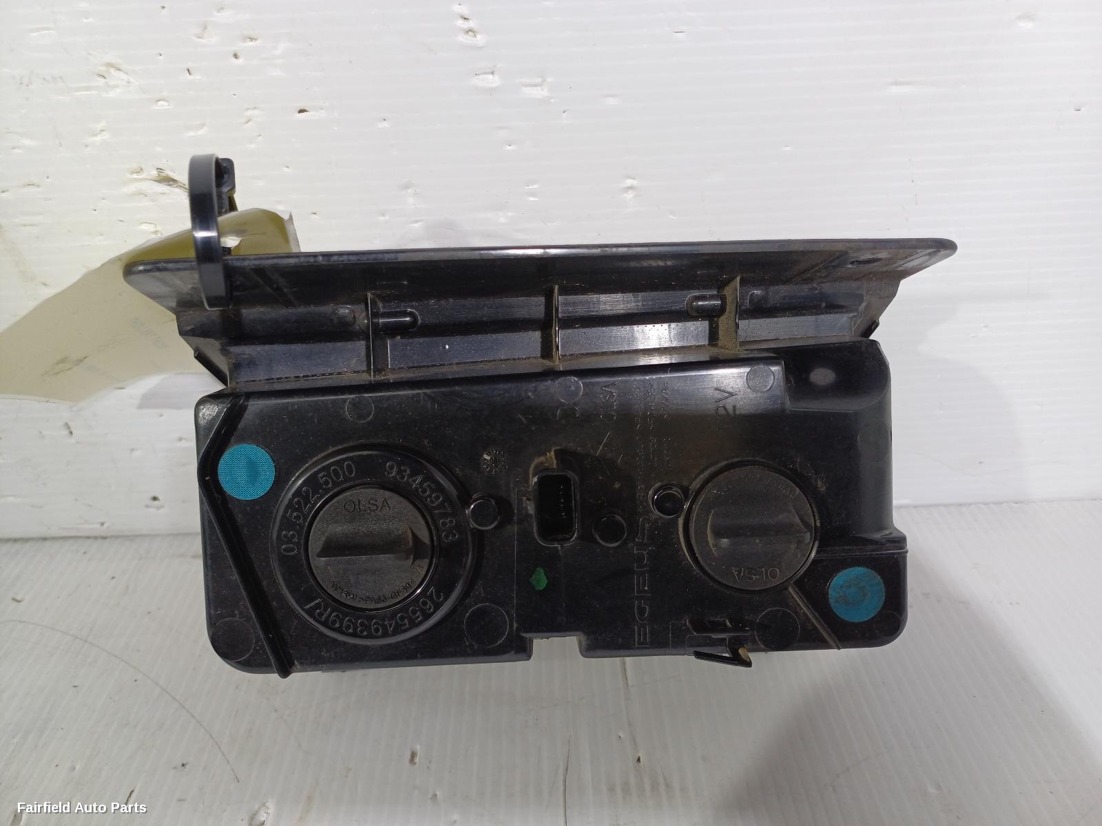 2015-2026 Renault Trafic Right Taillight