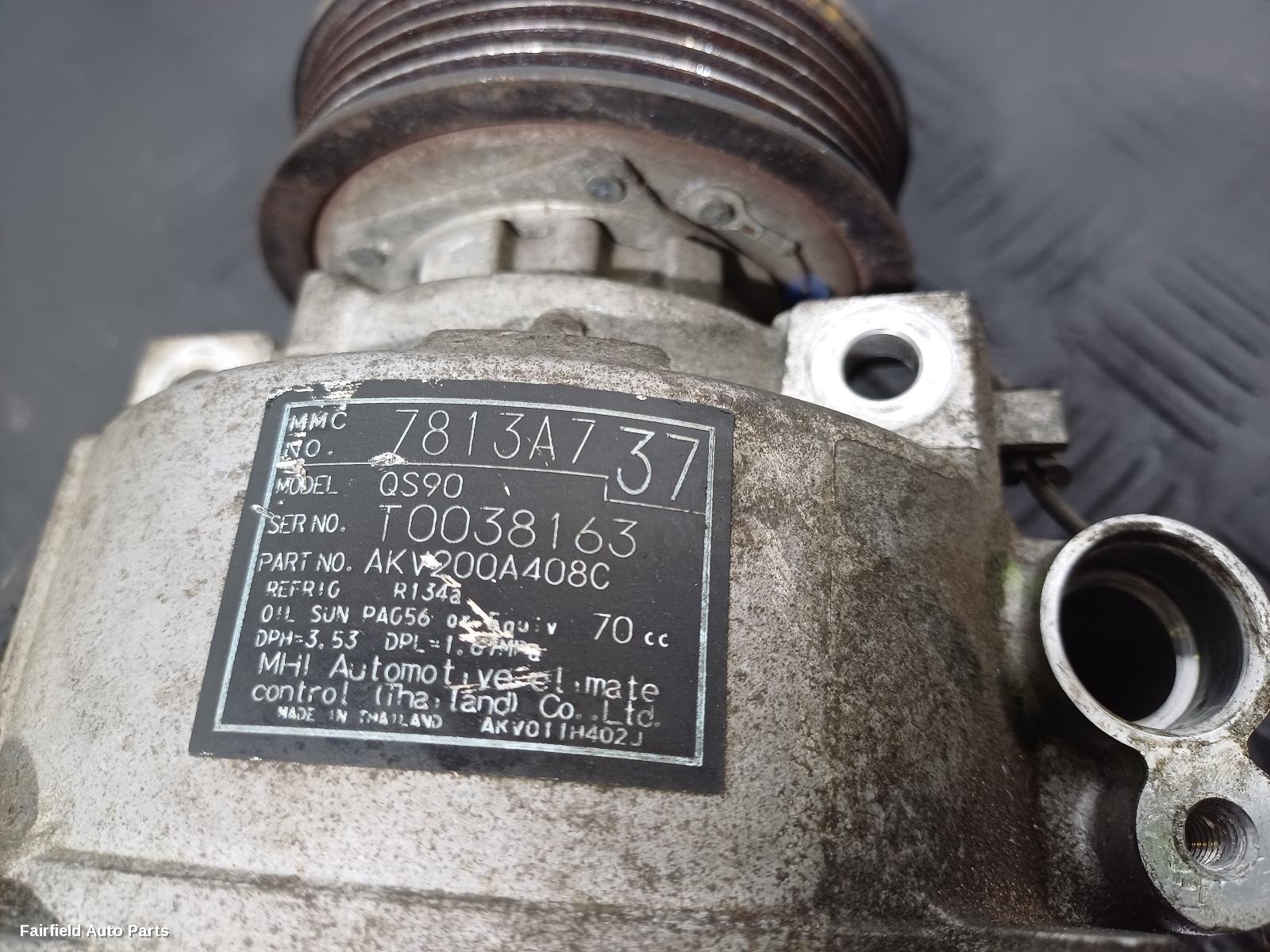 2007-2015 Mitsubishi Lancer A C Compressor