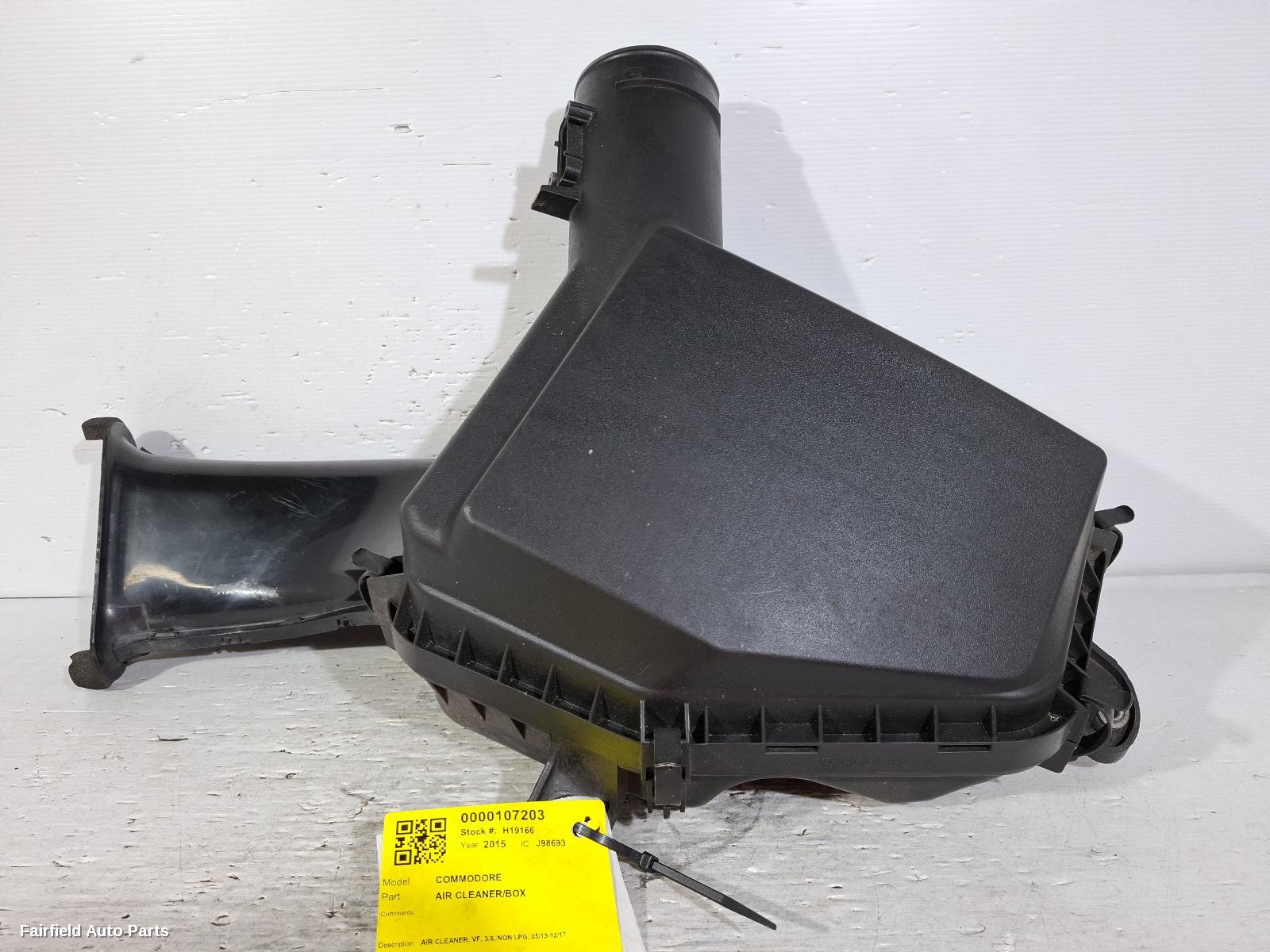 2013-2017 Holden Commodore Air Cleaner Box