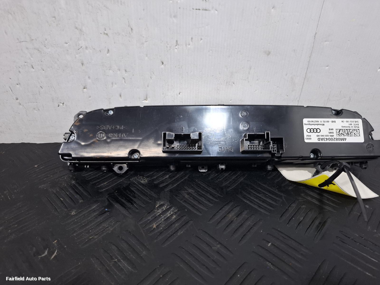 2015-2020 Audi Q7 Heater Ac Controls
