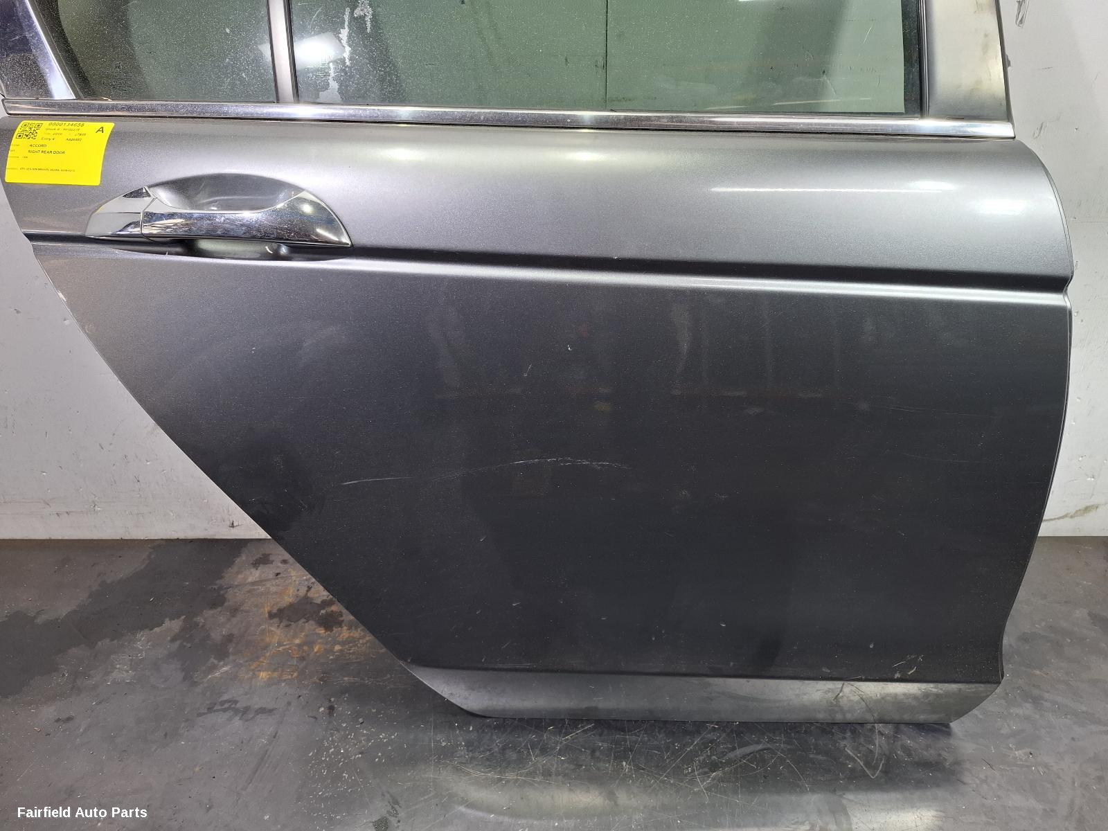 2008-2013 Honda Accord Right Rear Door Sliding
