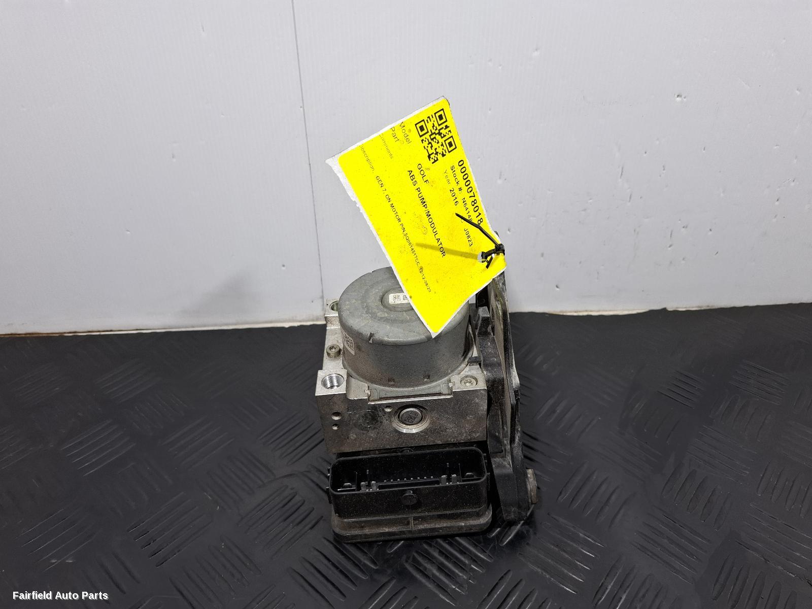 2012-2020 Volkswagen Golf Abs Pump Modulator