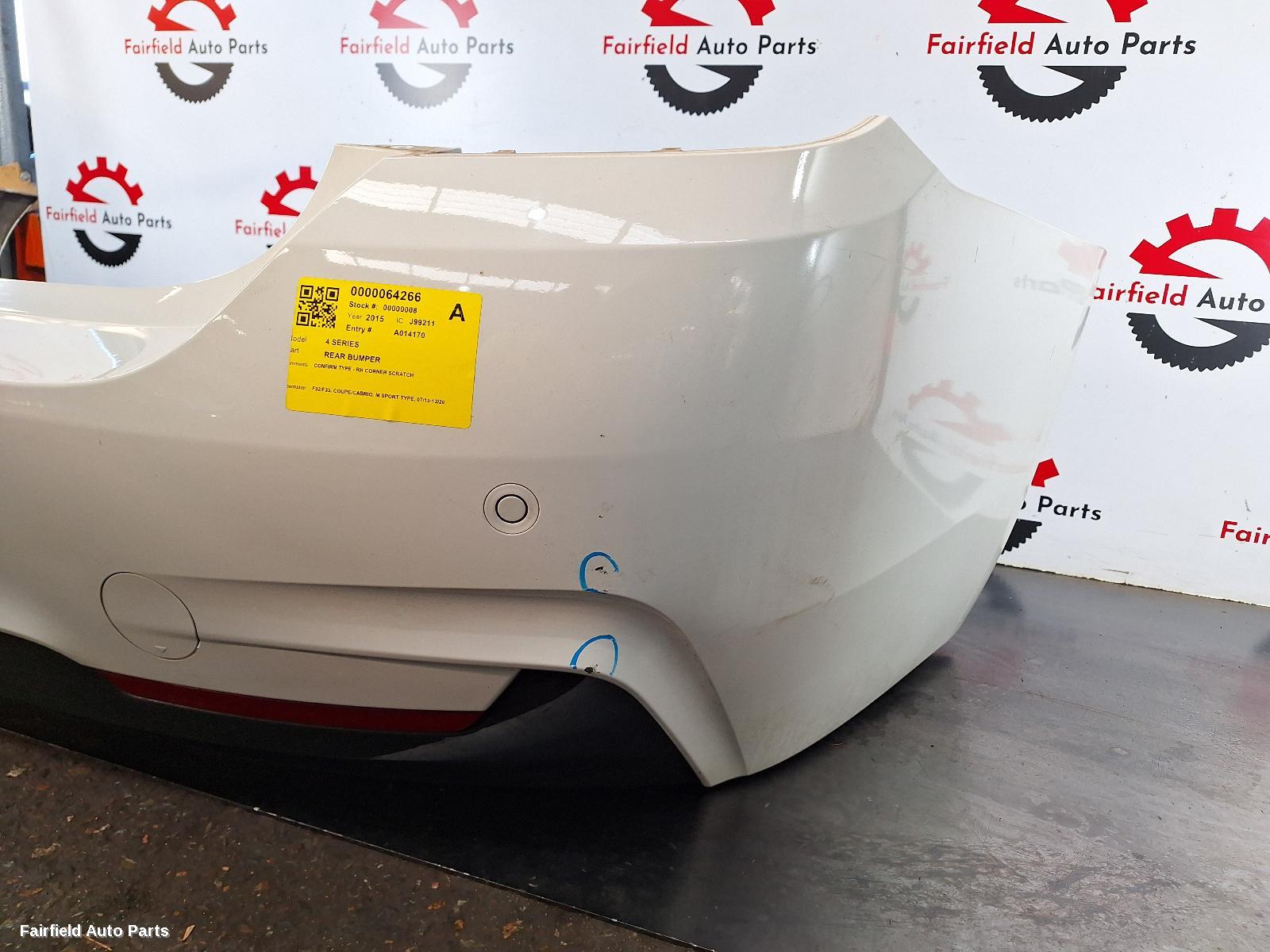 2013-2020 Bmw 4 Series Rear Bumper