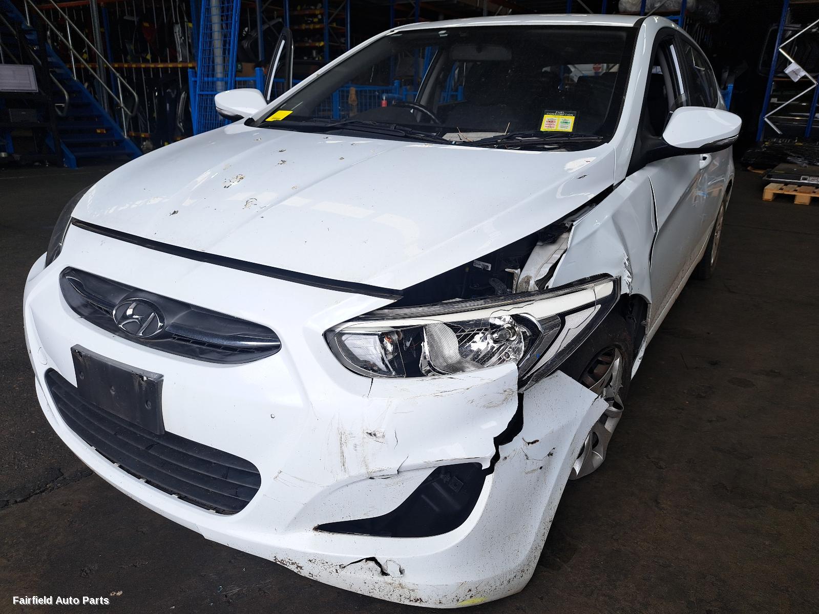 2016 Hyundai Accent Left Rear Door Window